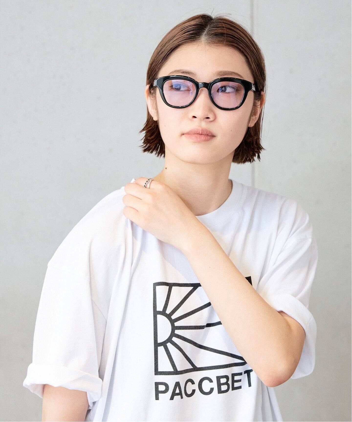 BLANC../ブラン】別注 ET001-PC BLACK/LAVENDER-GRY ex（サングラス 