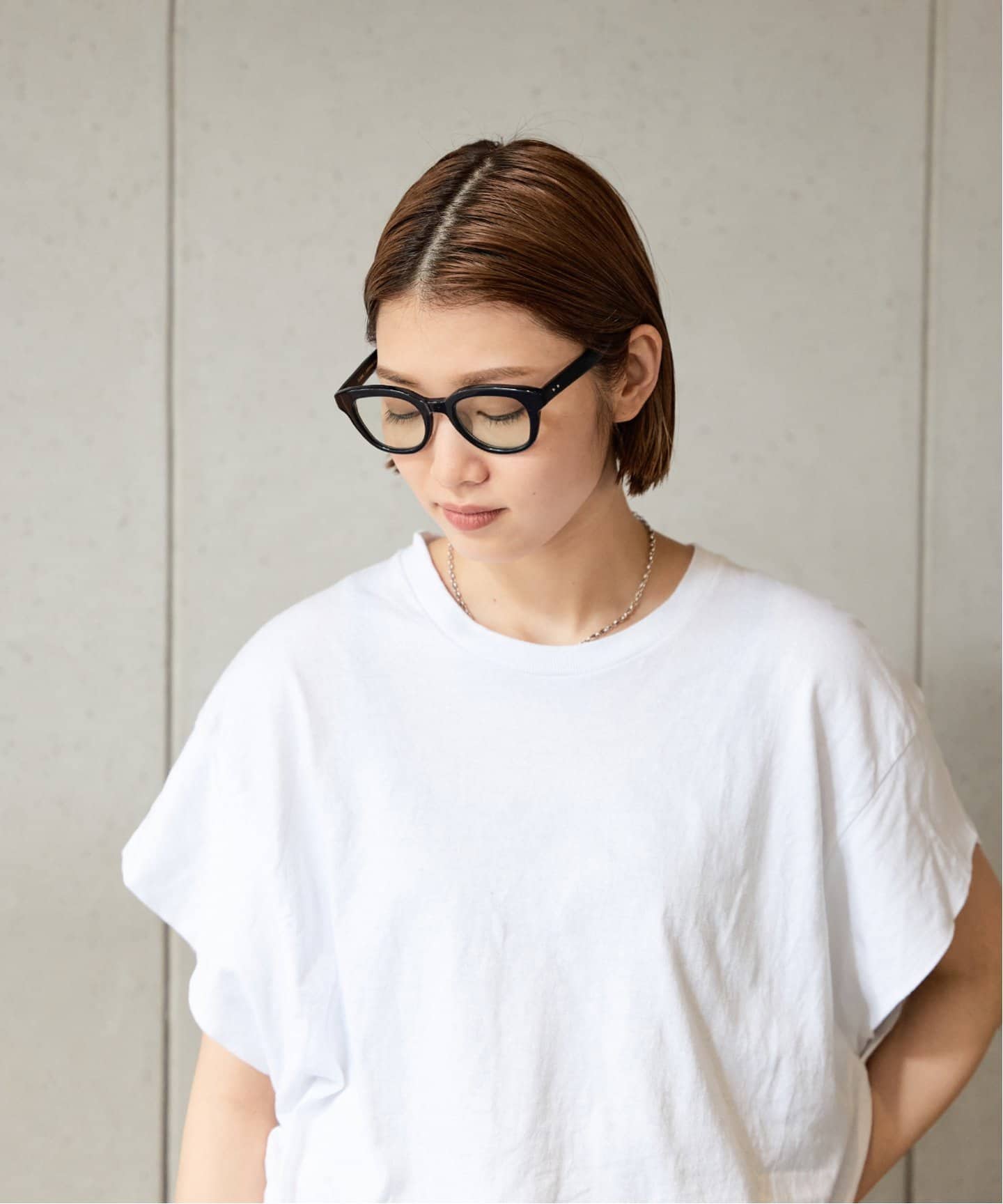 BLANC../ブラン】別注 ET001-PC NAVY/MINT-GRY ex Sunglasses