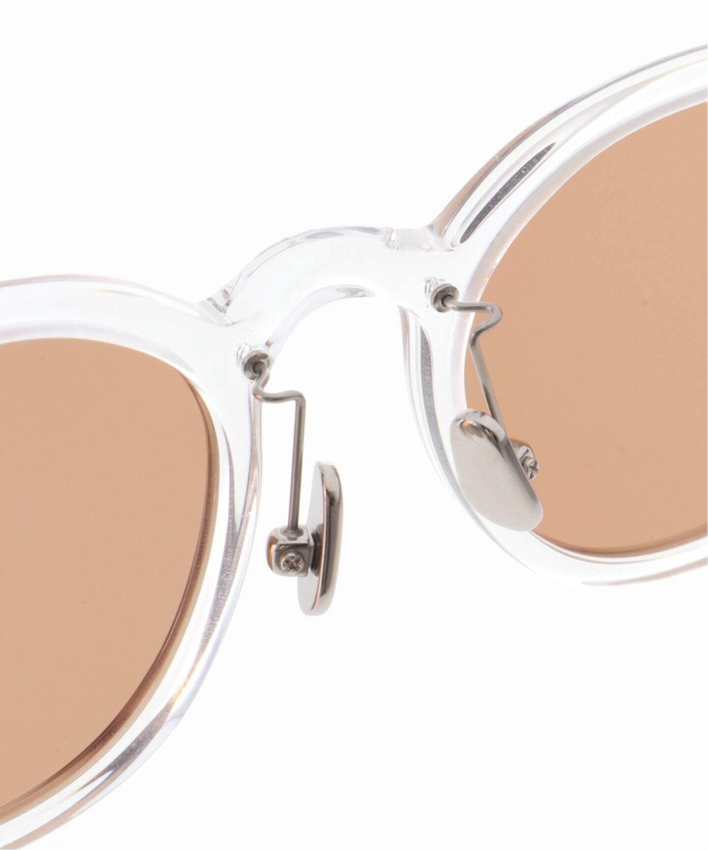 BLANC../ブラン】 B0034mt CLEAR / BRICK（サングラス）｜EYETHINK