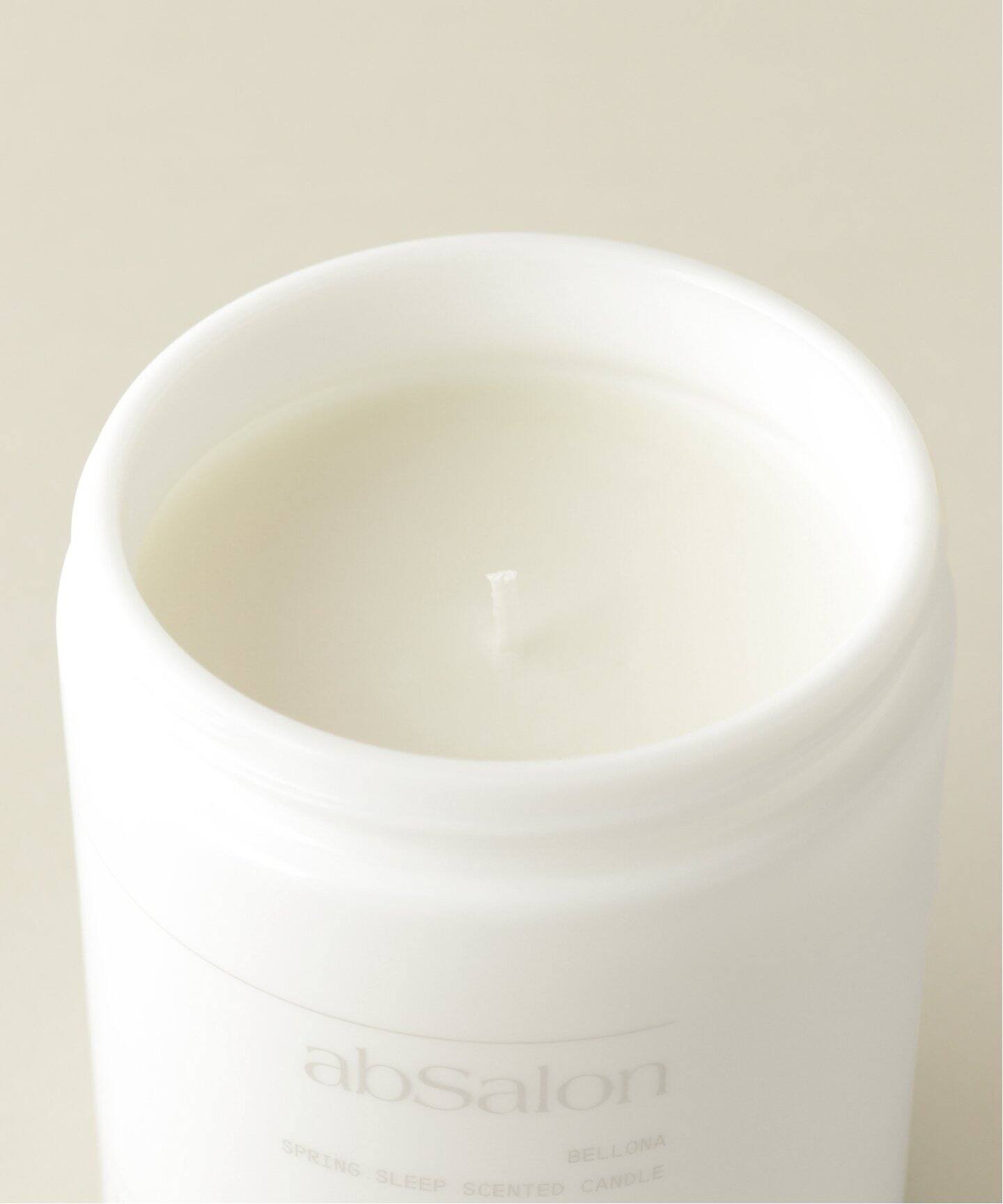 新品未使用abSalon SPRING SLEEP SCENTED CANDLE 【公式通販】