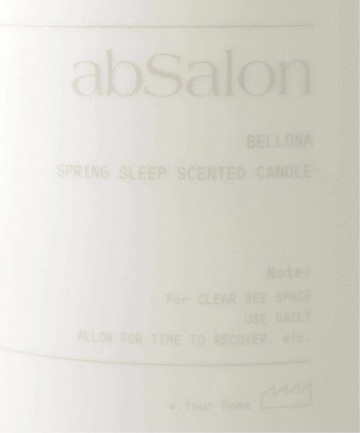 アブサロン ノルウェージャン キャンドル abSalon - キャンドル