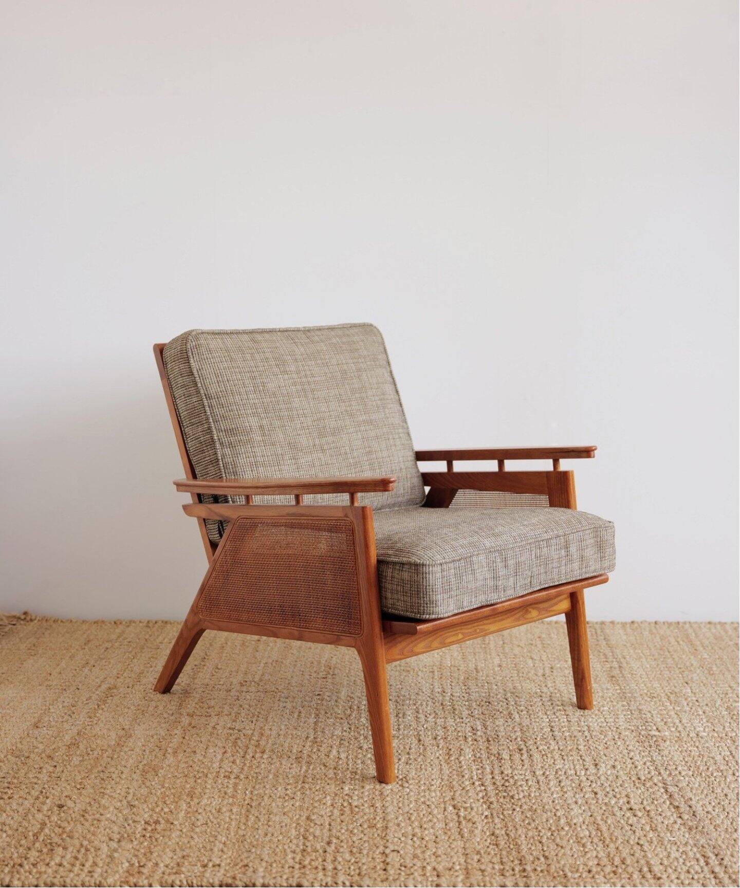 予約》《大型商品》WICKER LOUNGE CHAIR ウィッカーラウンジチェア 