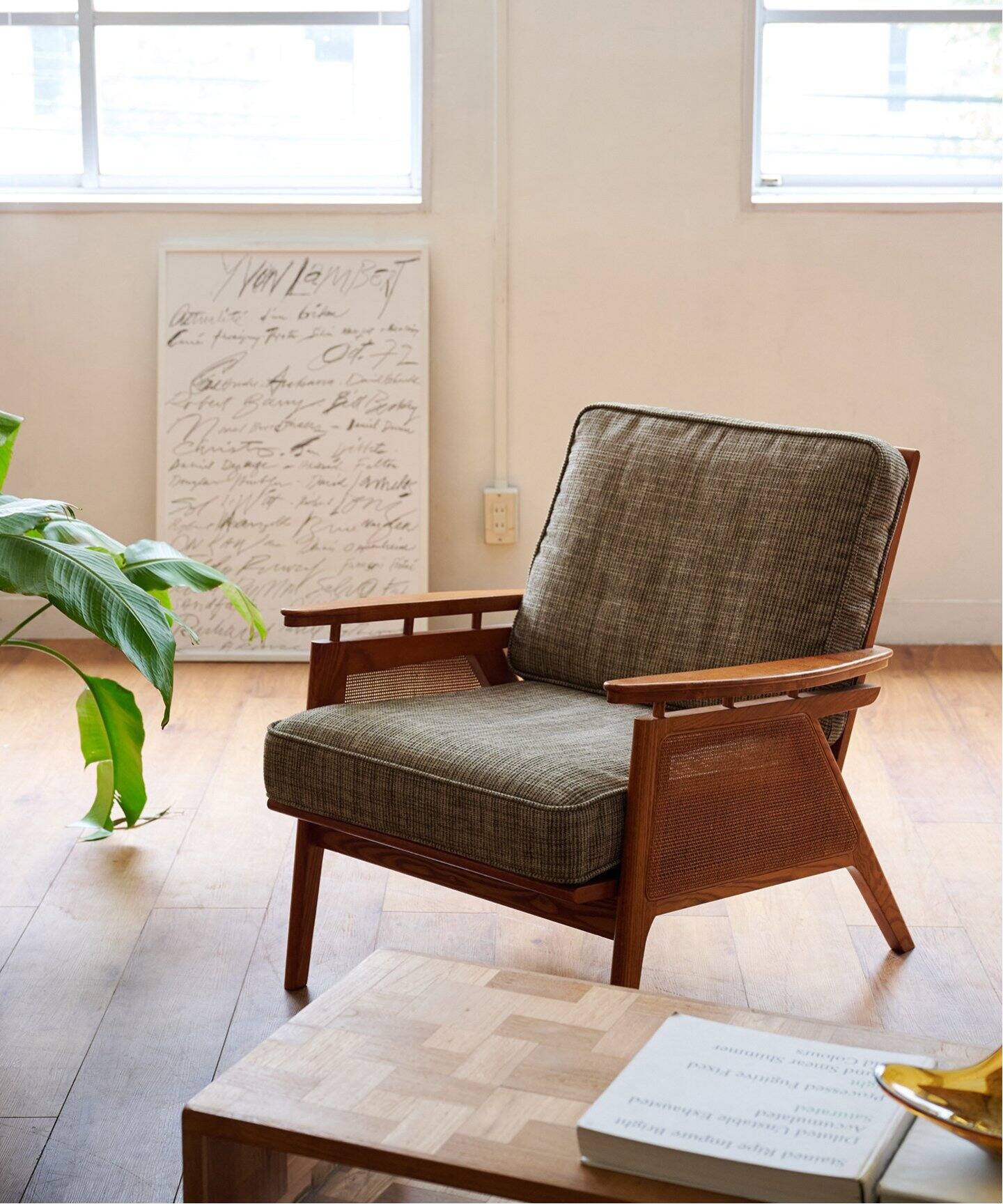 予約》《大型商品》WICKER LOUNGE CHAIR ウィッカーラウンジチェア 