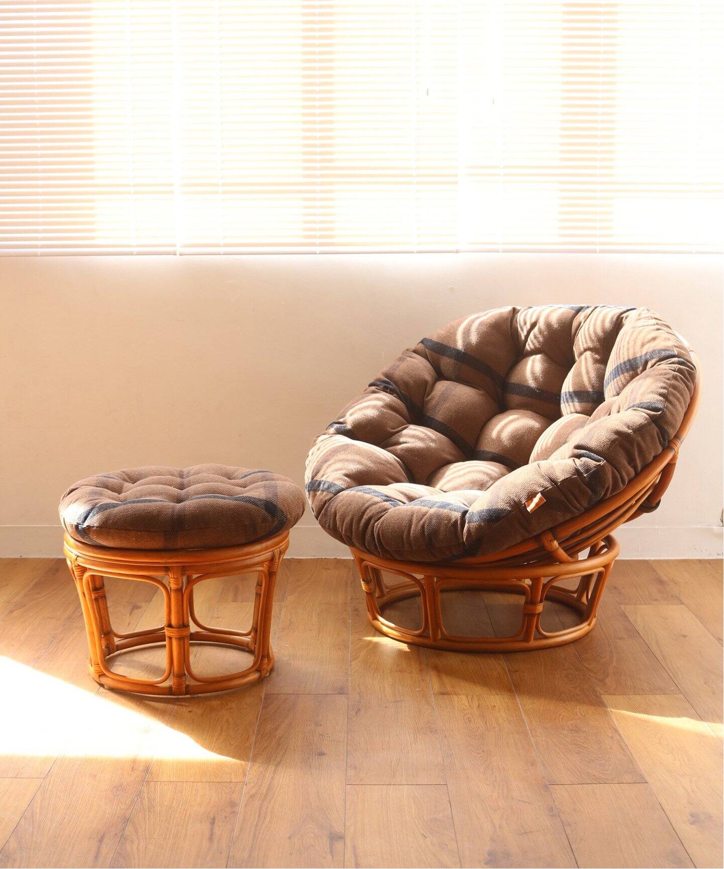 大型商品》WICKER EASY CHAIR AC-09 ウィッカーイージーチェア AC-09 