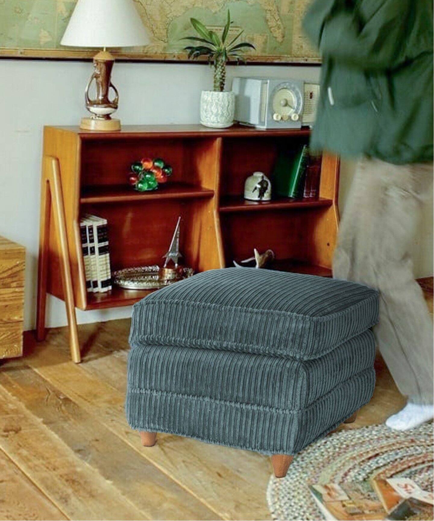 LAKEWOOD OTTOMAN レイクウッドオットマン ブルーグレー（ソファ 