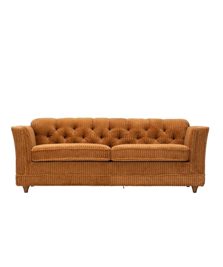 大型商品》LAKEWOOD SOFA マスタード W180 レイクウッドソファ（ソファ 