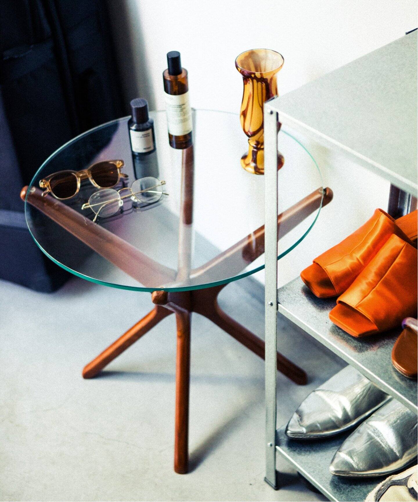 中型商品》TRESTLES SIDE TABLE CLR トラッセルサイドテーブル 