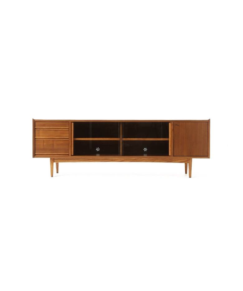 大型商品》TRESTLES TV BOARD W1800 トラッセルテレビボード（収納家具 