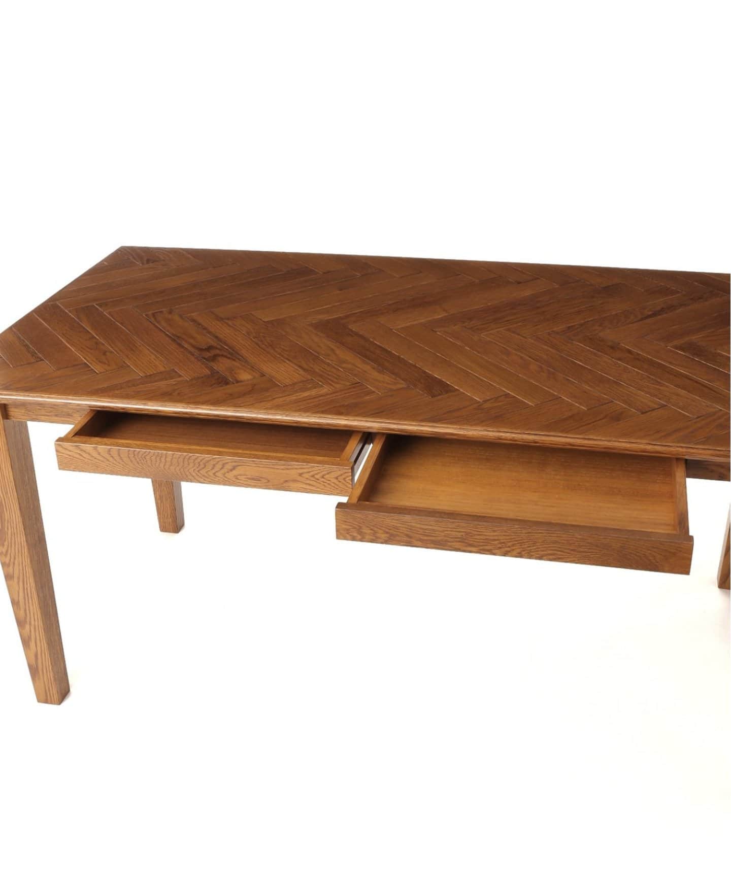 大型商品》WARNER DINING TABLE-herringbone ワーナーダイニング