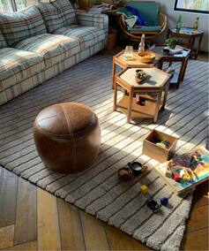 OAKS LEATHER STOOL_crack オークスレザースツール（チェア）｜ACME 