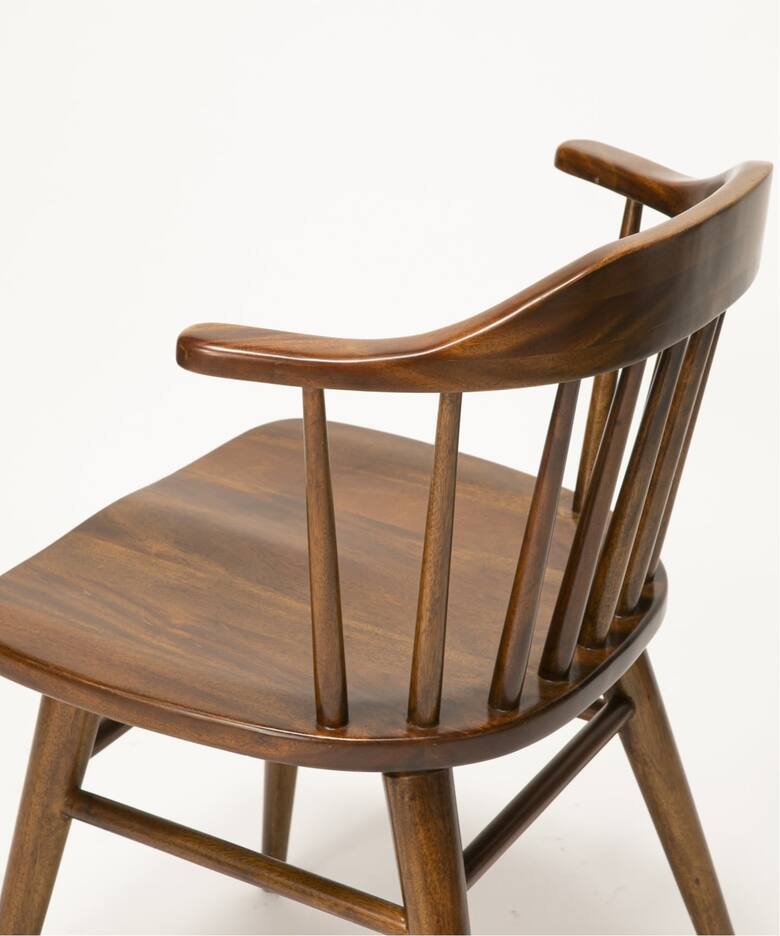 予約》WINDAN SIDE CHAIR BR ウィンダンサイドチェア ブラウン（チェア 