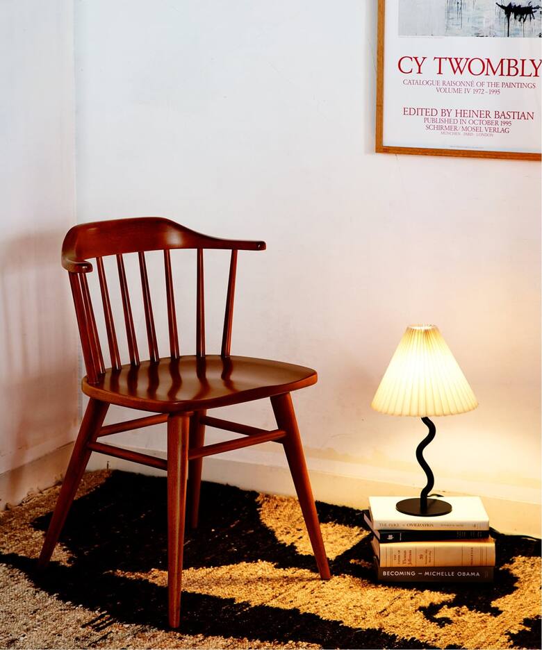 予約》WINDAN SIDE CHAIR BR ウィンダンサイドチェア ブラウン（チェア 