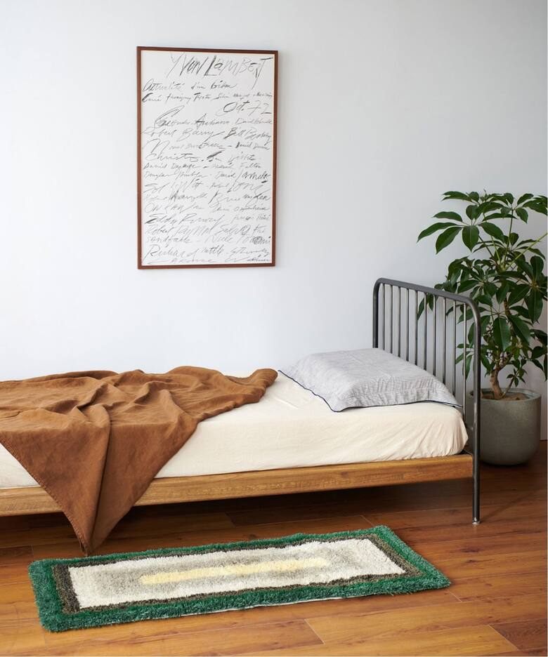 大型商品》SENS BED LIGHT BROWN S サンクベッド シングル（ベッド 
