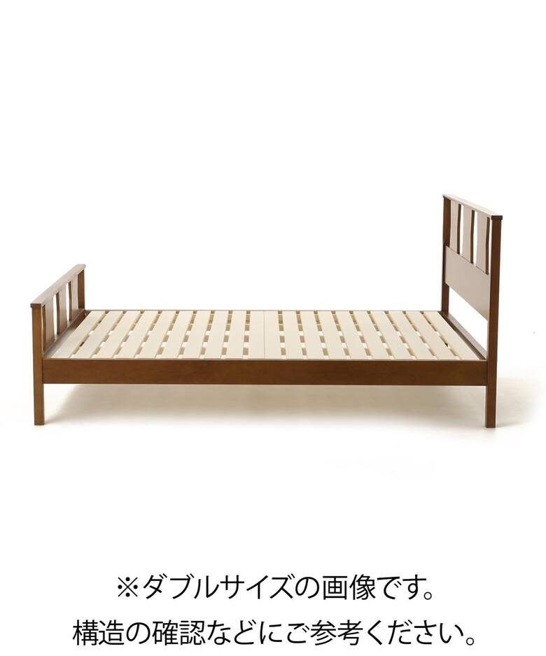 大型商品》BROOKS BED_double ブルックスベッド ダブルサイズ（ベッド 