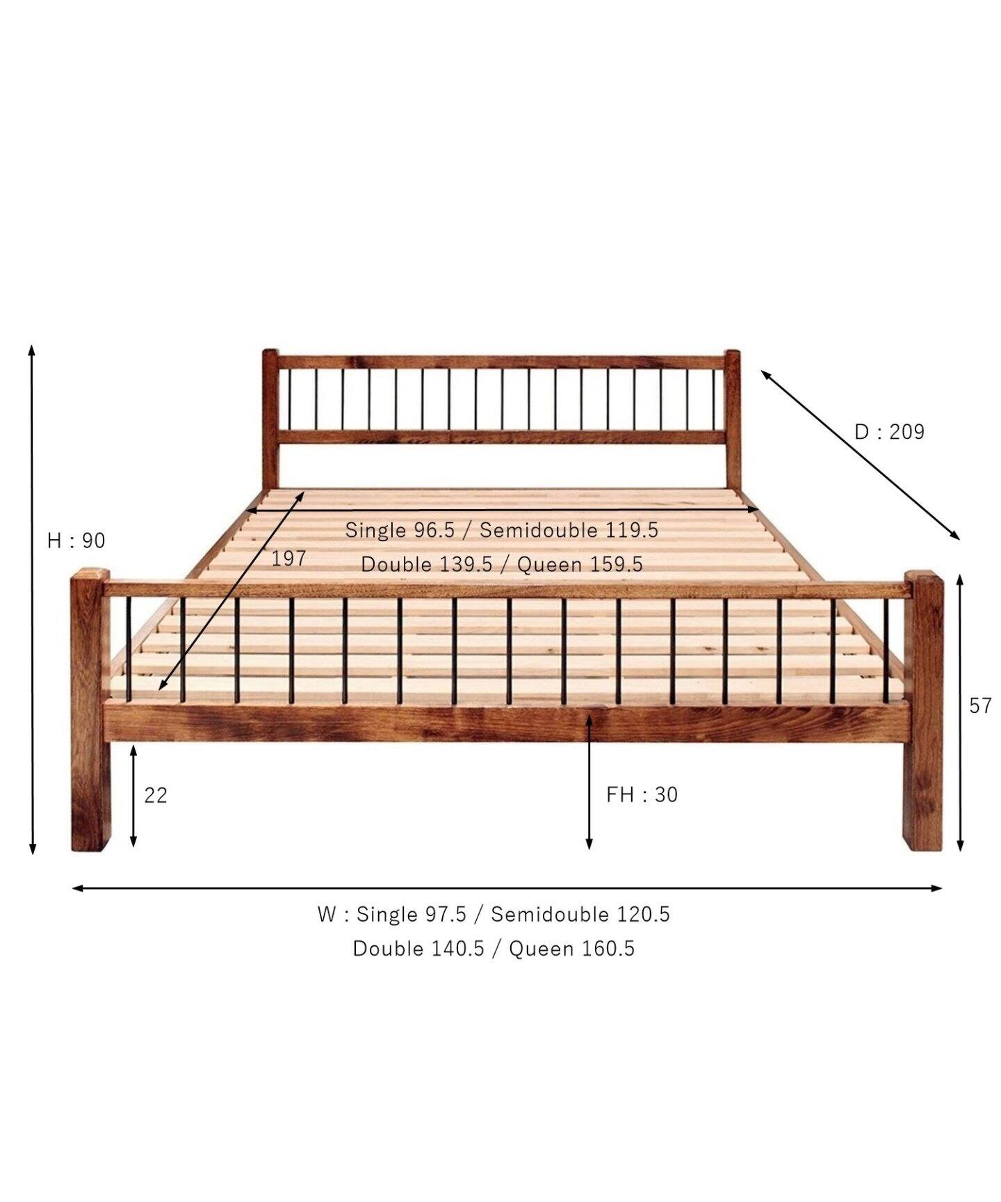 大型商品》GRANDVIEW BED S シングルサイズ グランドビューベッド  