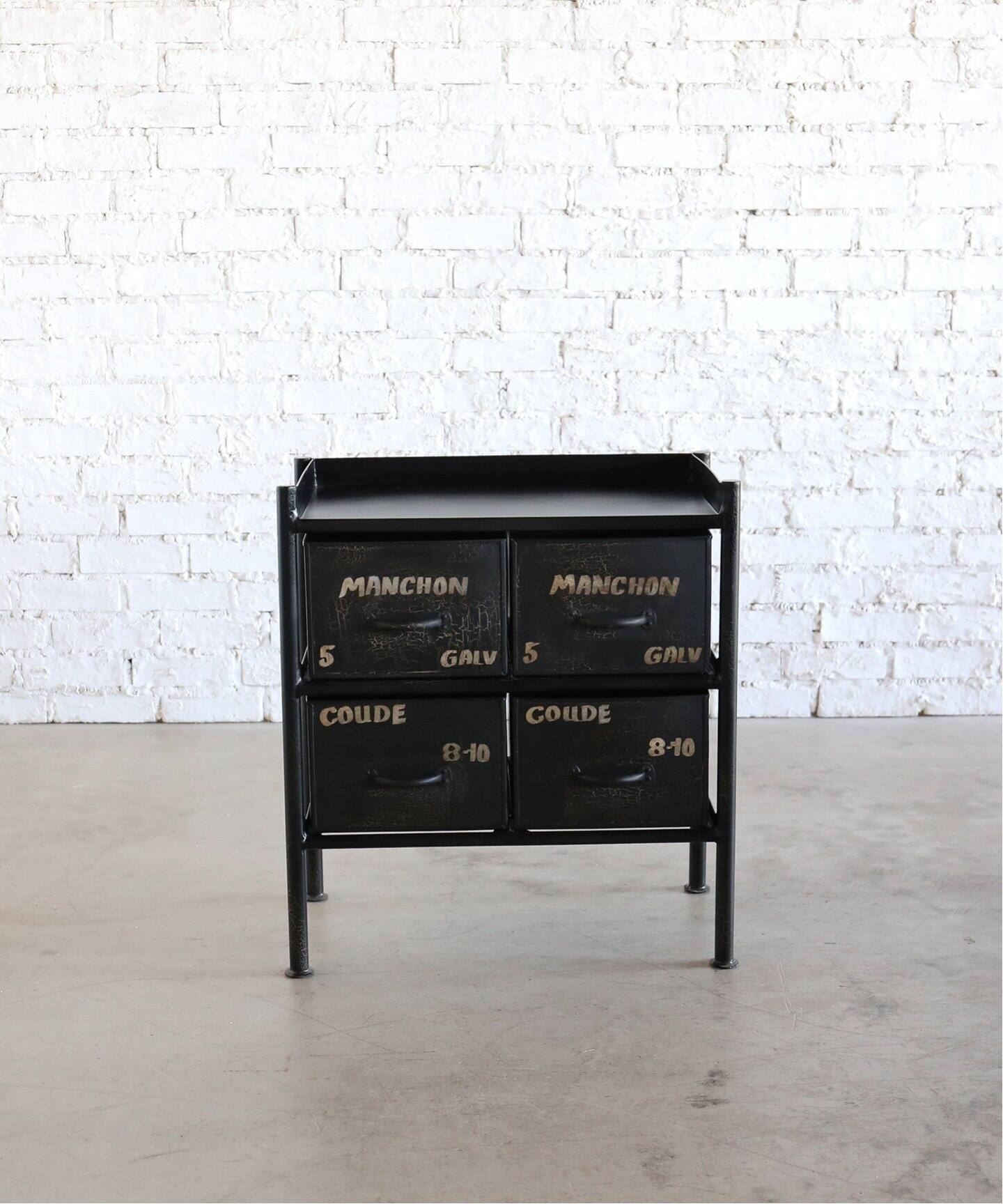中型商品》GUIDEL 4DRAWER CHEST_WIDE ギデル チェスト（収納家具 
