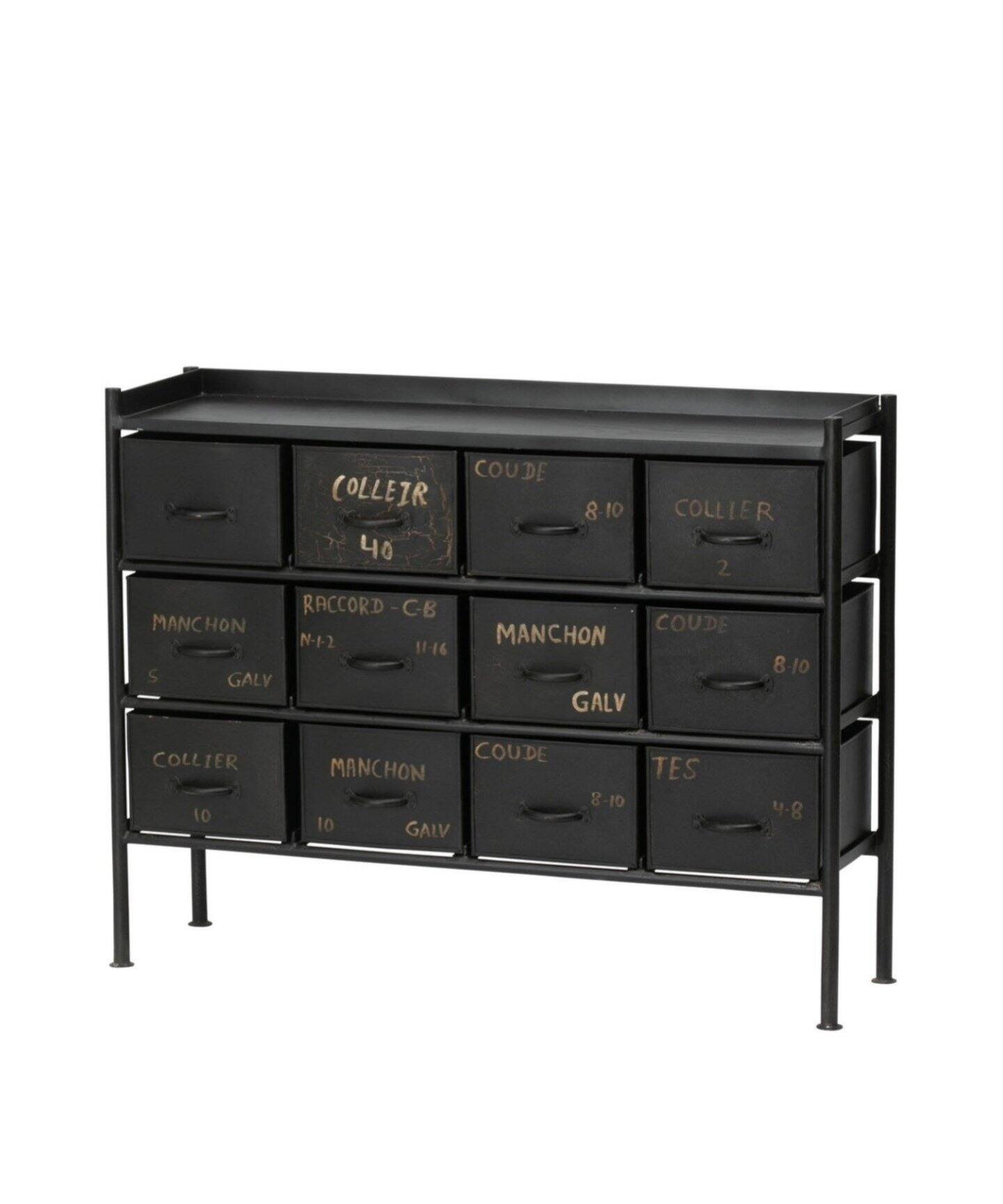大型商品》GUIDEL 12DRAWER CHEST_WIDE ギデル チェスト（収納家具 