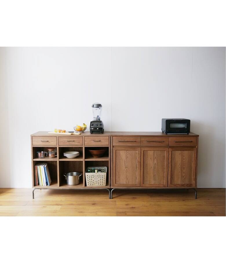 大型商品》TIVERTON KITCHEN COUNTER-L ティバートン キッチン 