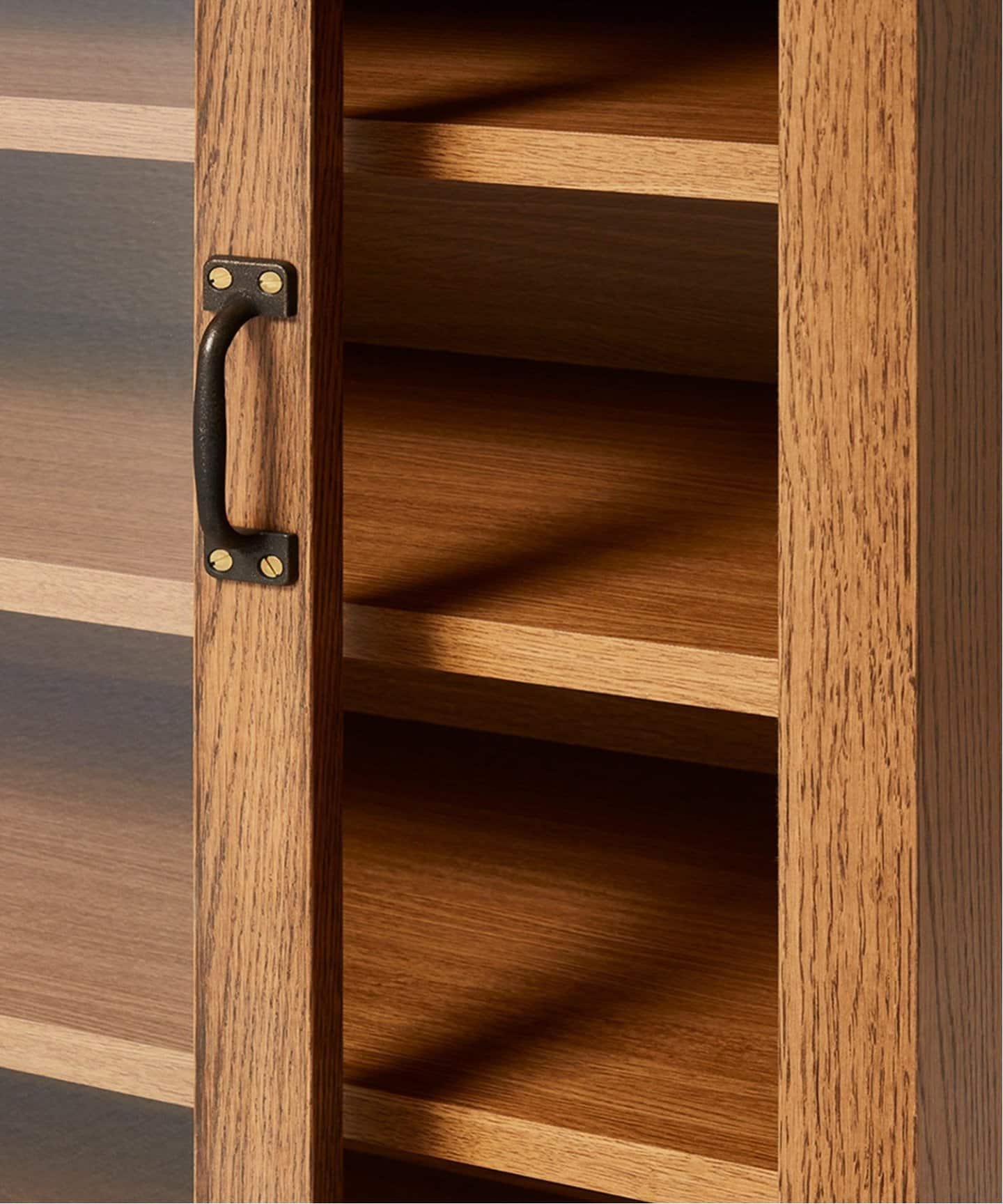 大型商品》Elverson Glass Cabinet S エルバーソン ガラス
