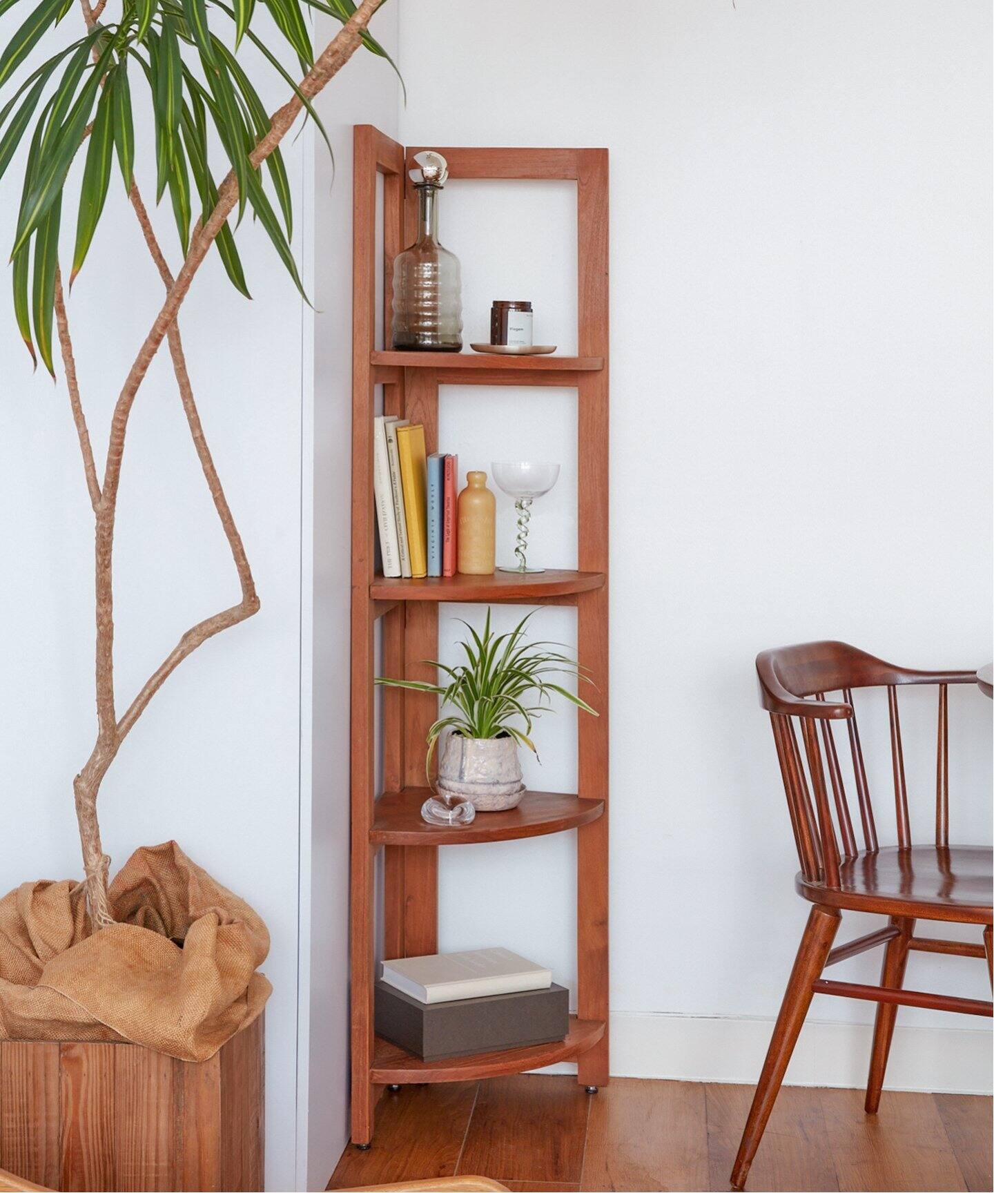 中型商品》TROY CORNER SHELF L トロイコーナーシェルフ（収納家具  