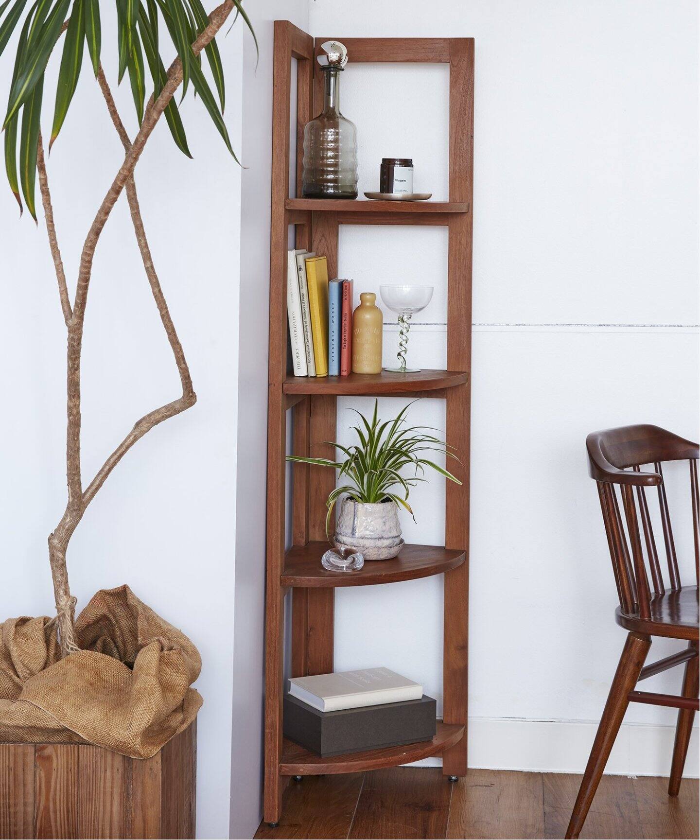 中型商品》TROY CORNER SHELF L トロイコーナーシェルフ（収納家具 