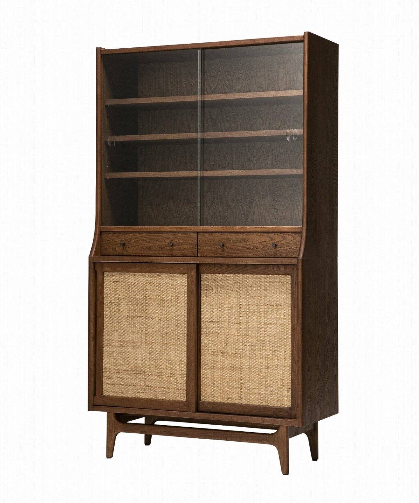 大型商品》BROOKS CABINET_3rd ブルックス キャビネット ガラス（収納 