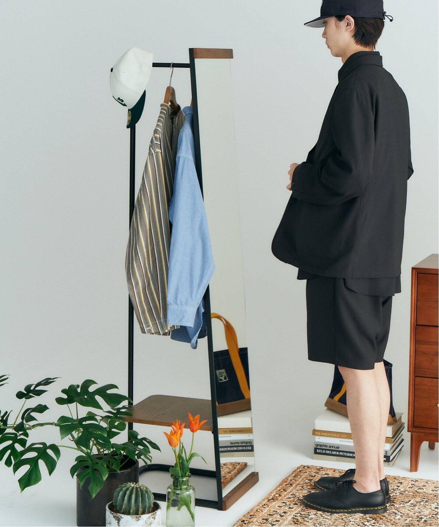中型商品》PAXTON MIRROR HANGER パクストン ミラー ハンガー（ミラー 