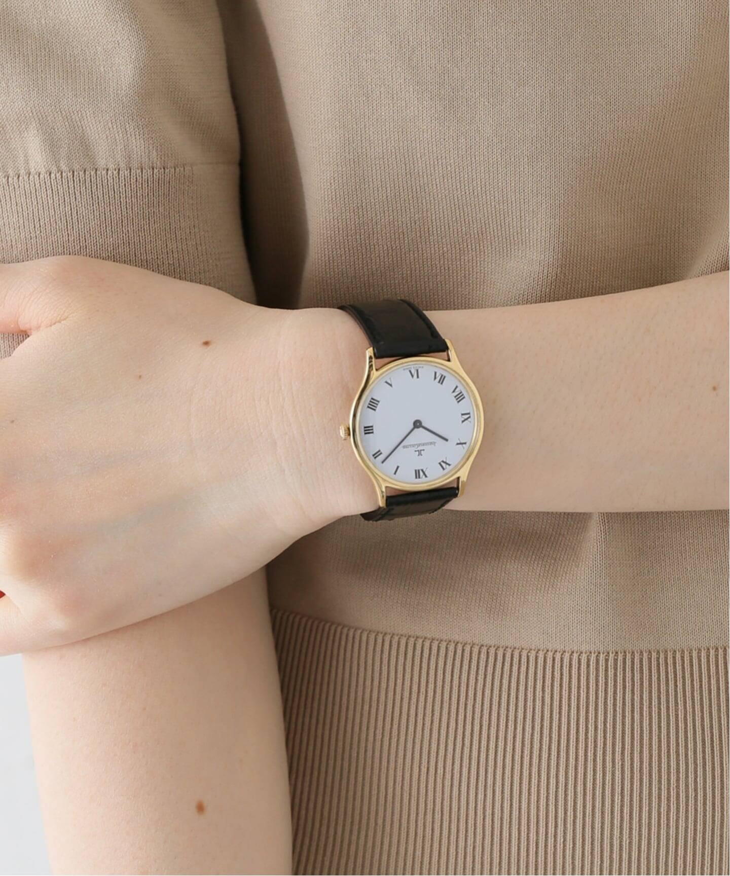 Jaeger LeCoultre Round type roman / 18K Yellow gold（ヴィンテージ