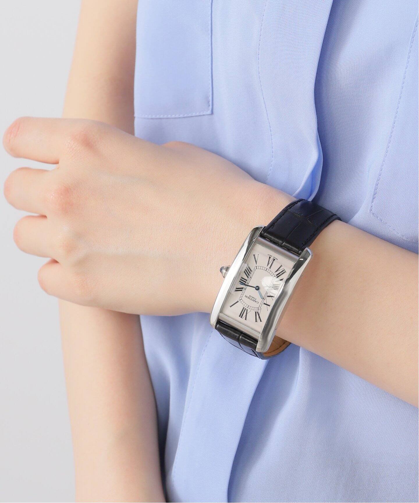 Cartier CPCP Tank Americaine LM（ヴィンテージ）｜HIROB（ヒロブ）の