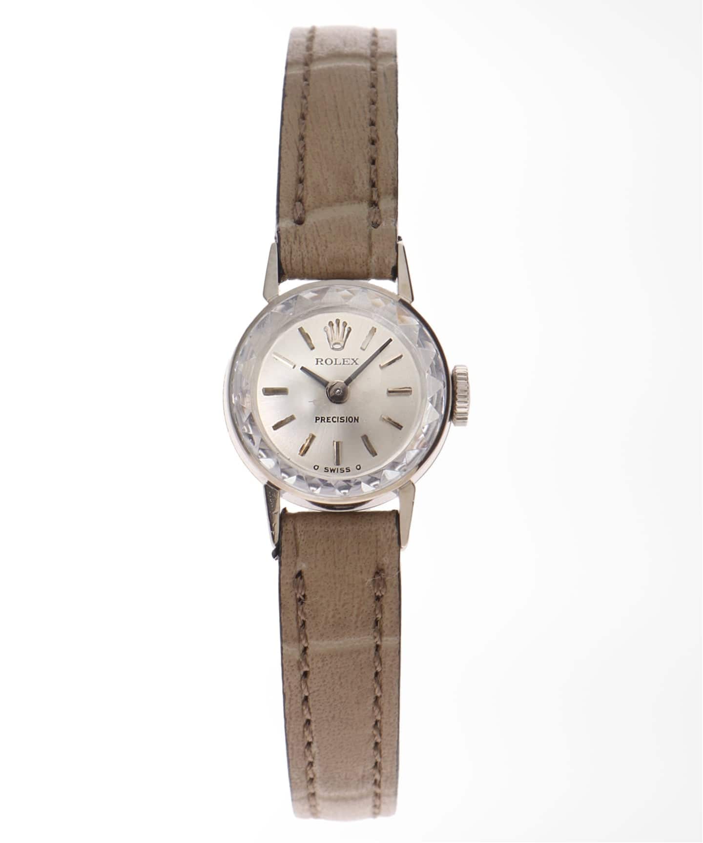 ROLEX Precision cut glass 18K White gold（ヴィンテージ）｜HIROB