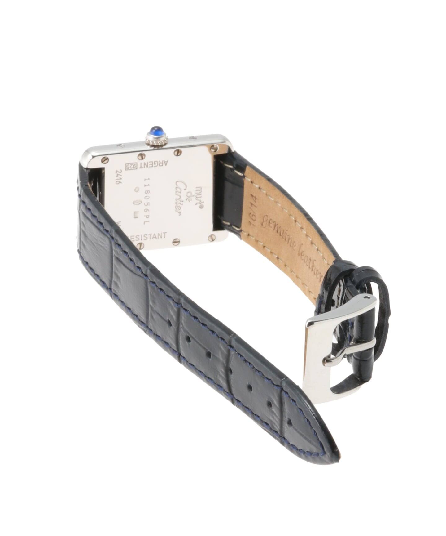 Cartier / カルティエ】must de Cartier Tank MM Even index / Silver