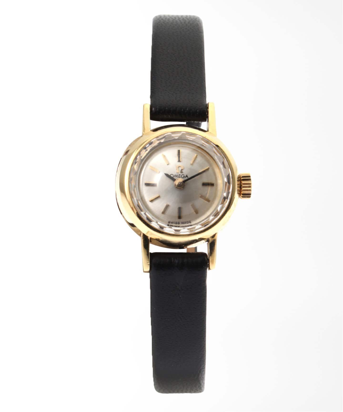 OMEGA Cut glass 18K Yellow gold（ヴィンテージ）｜HIROB（ヒロブ）の