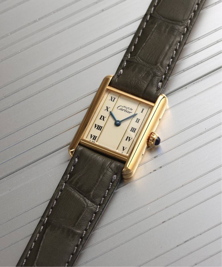 Cartier / カルティエ】must de Cartier Tank SM Vertical roman 