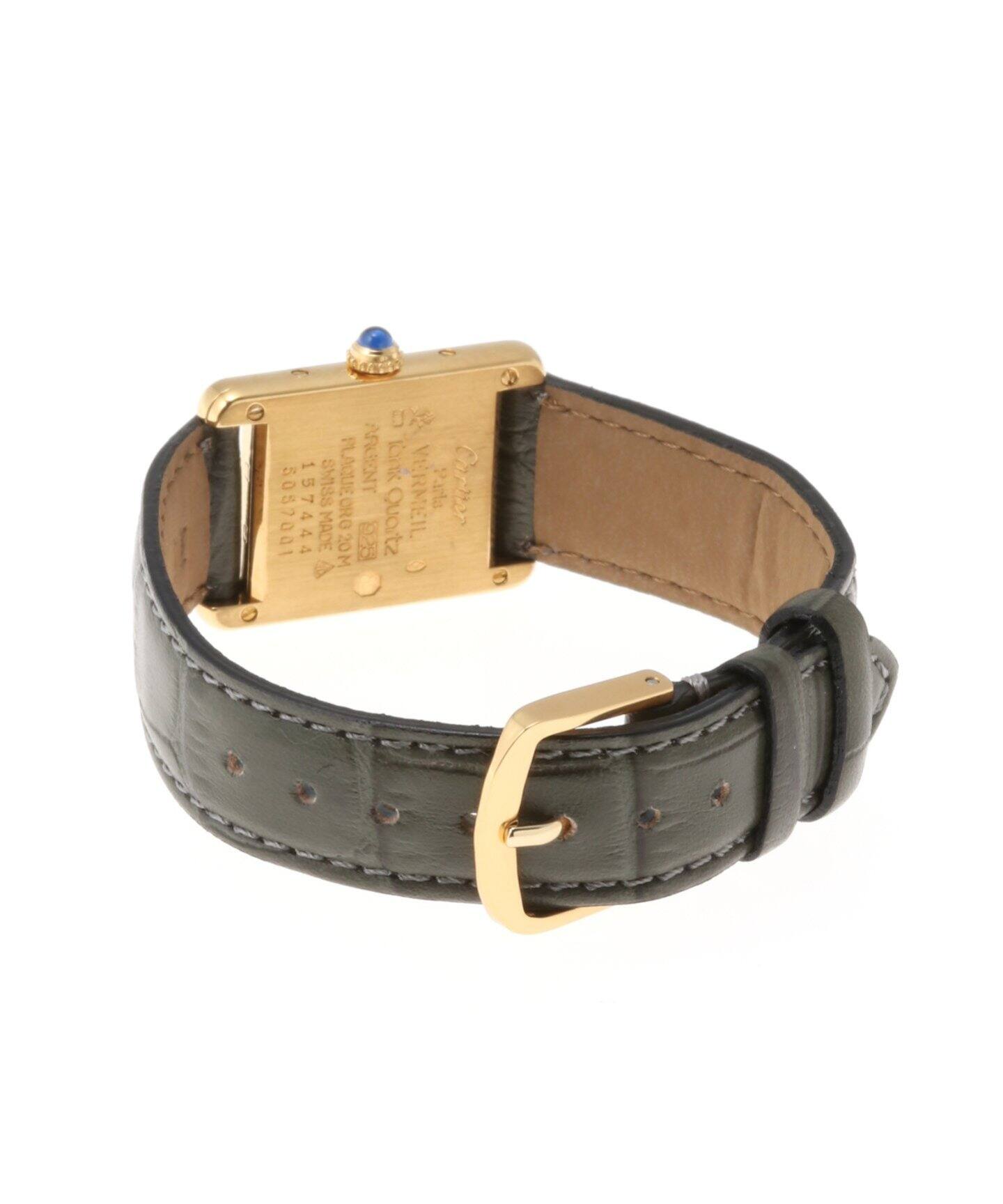 Cartier / カルティエ】must de Cartier Tank SM Vertical roman