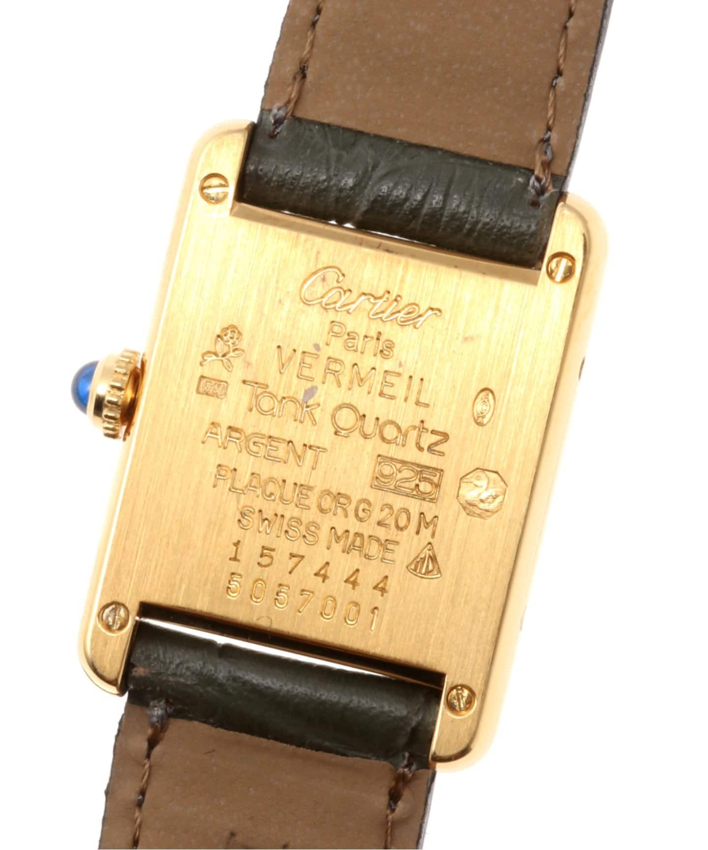 Cartier / カルティエ】must de Cartier Tank SM Vertical roman