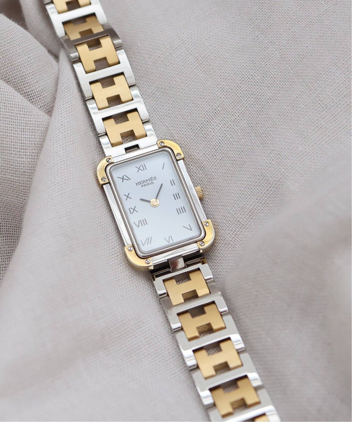 HERMES/エルメス】Croisiere White / クロアジュール【ウォッチ 