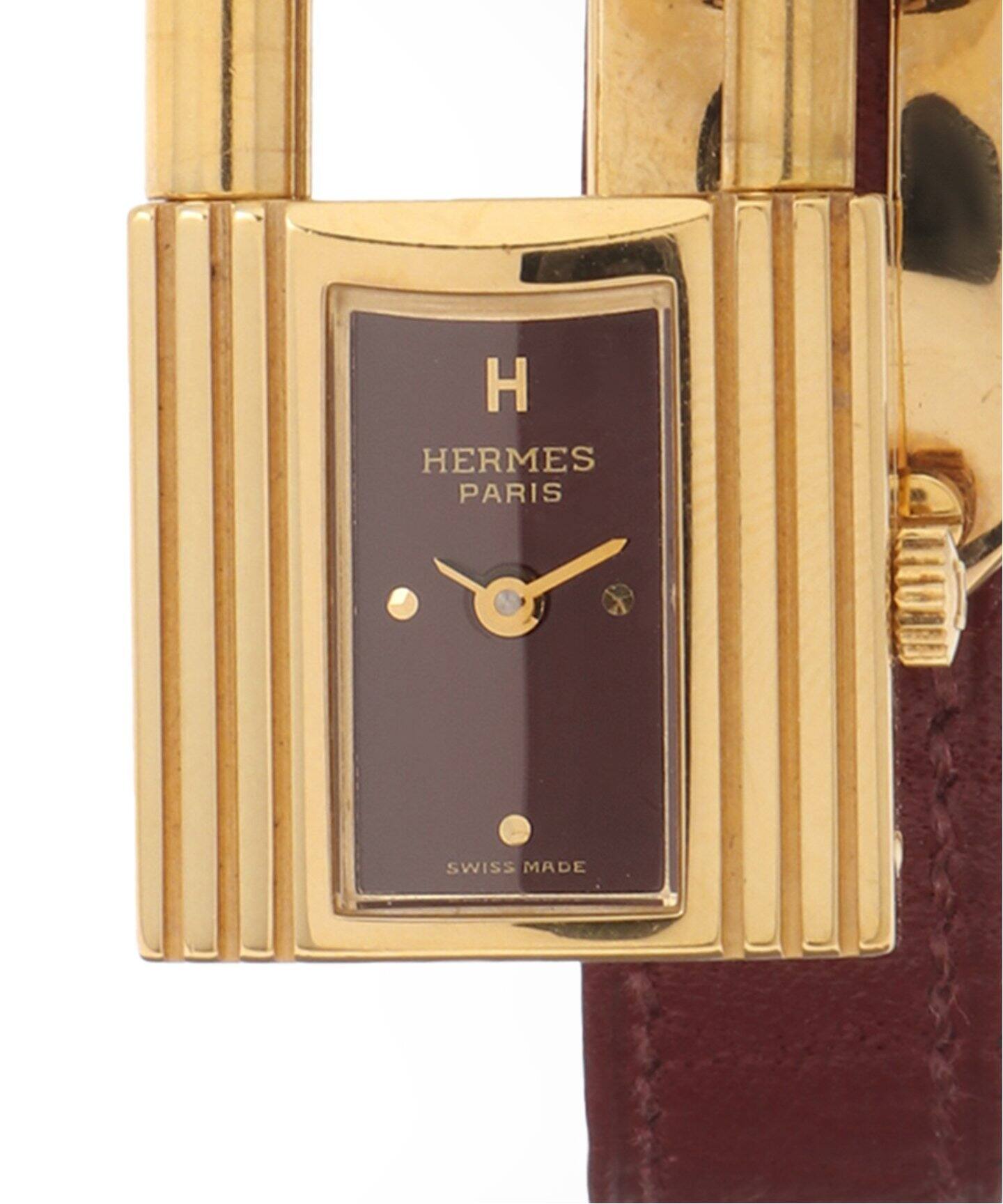 エルメス HERMES ケリーウォッチ 流し ヴィンテージ レディース 腕時計  