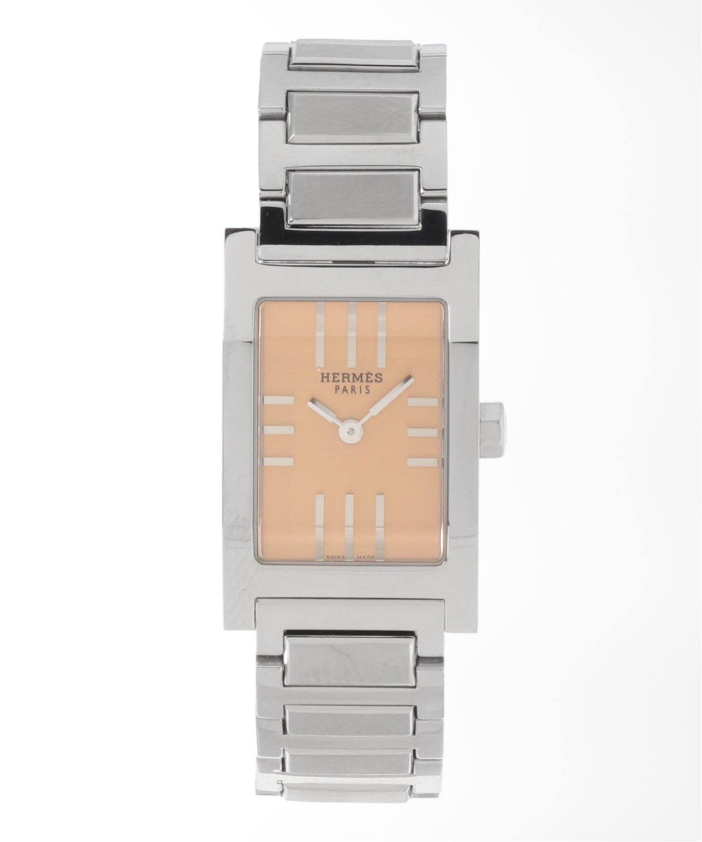 HERMES エルメス TA1.210 レディース腕時計 文字盤 オレンジ（HERMES  