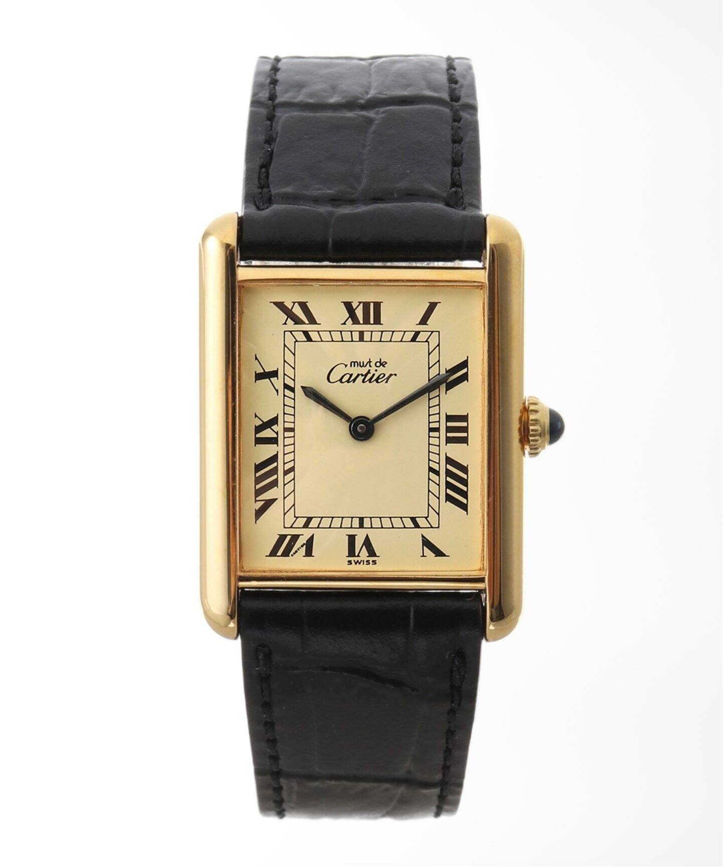 Cartier / カルティエ】must de CARTIER TANK LM アイボリーローマン 