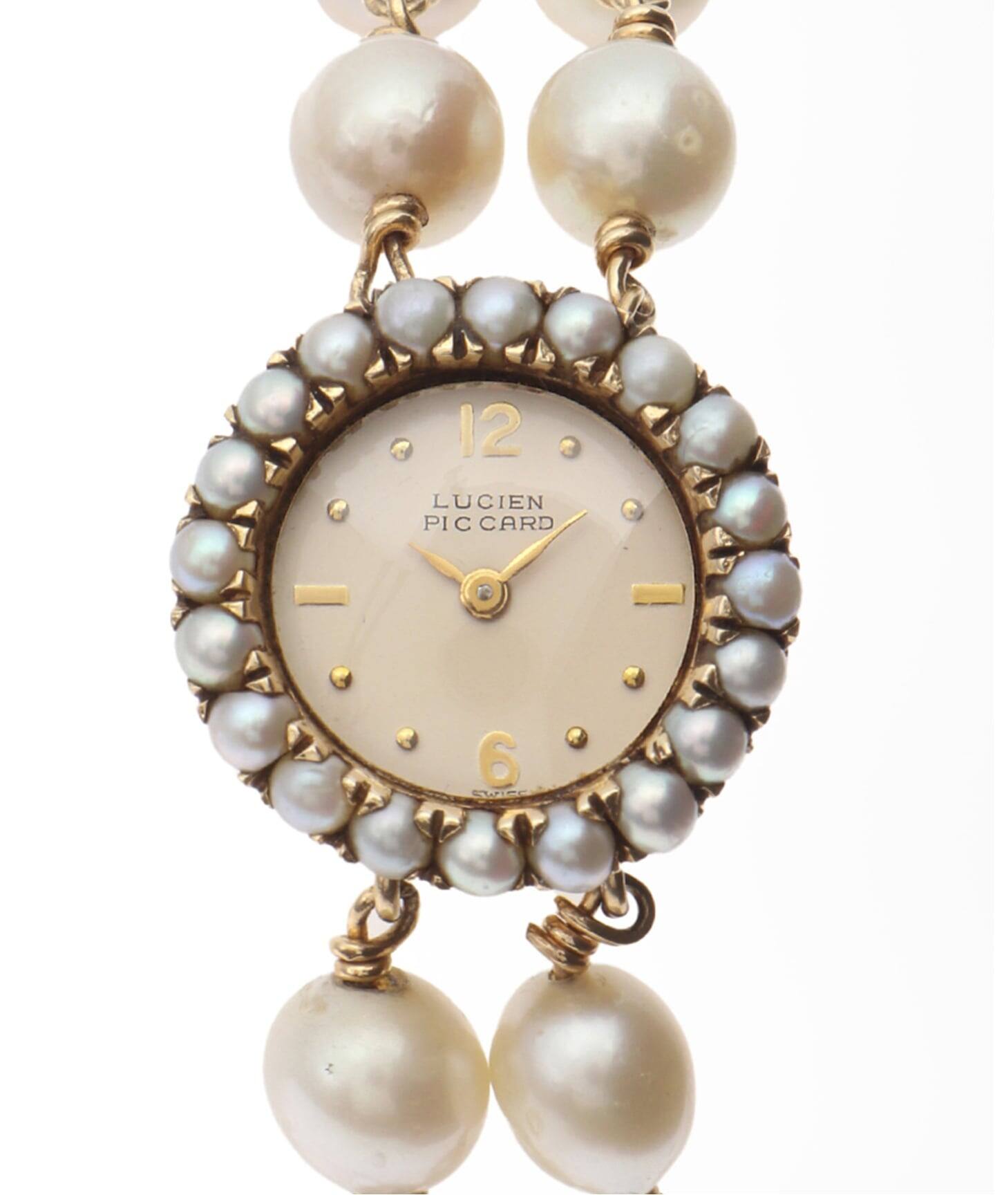 Lucien Piccard Pearl watch（ヴィンテージ）｜HIROB（ヒロブ）の通販
