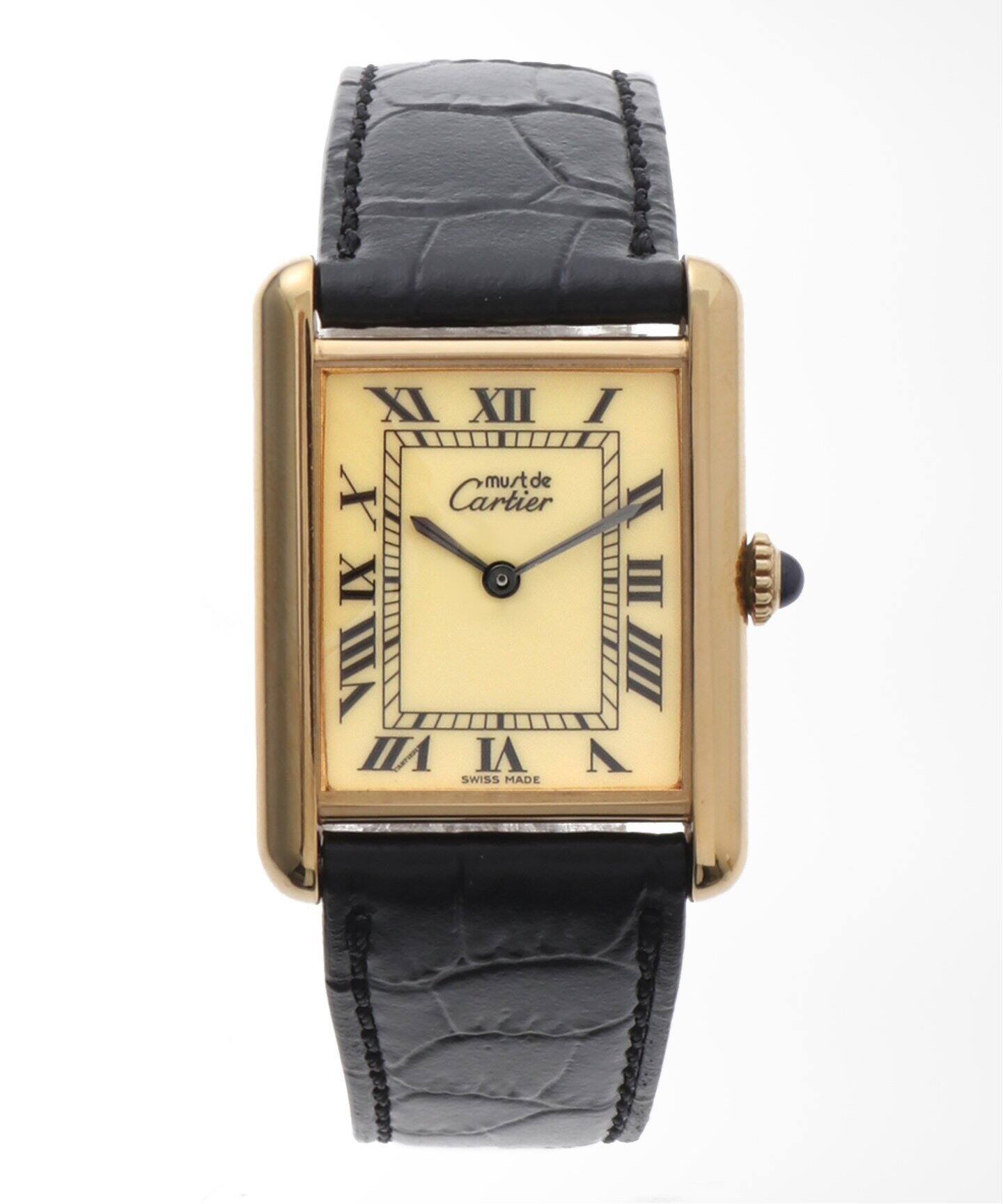 Cartier / カルティエ】must de CARTIER TANK LM アイボリーローマン 