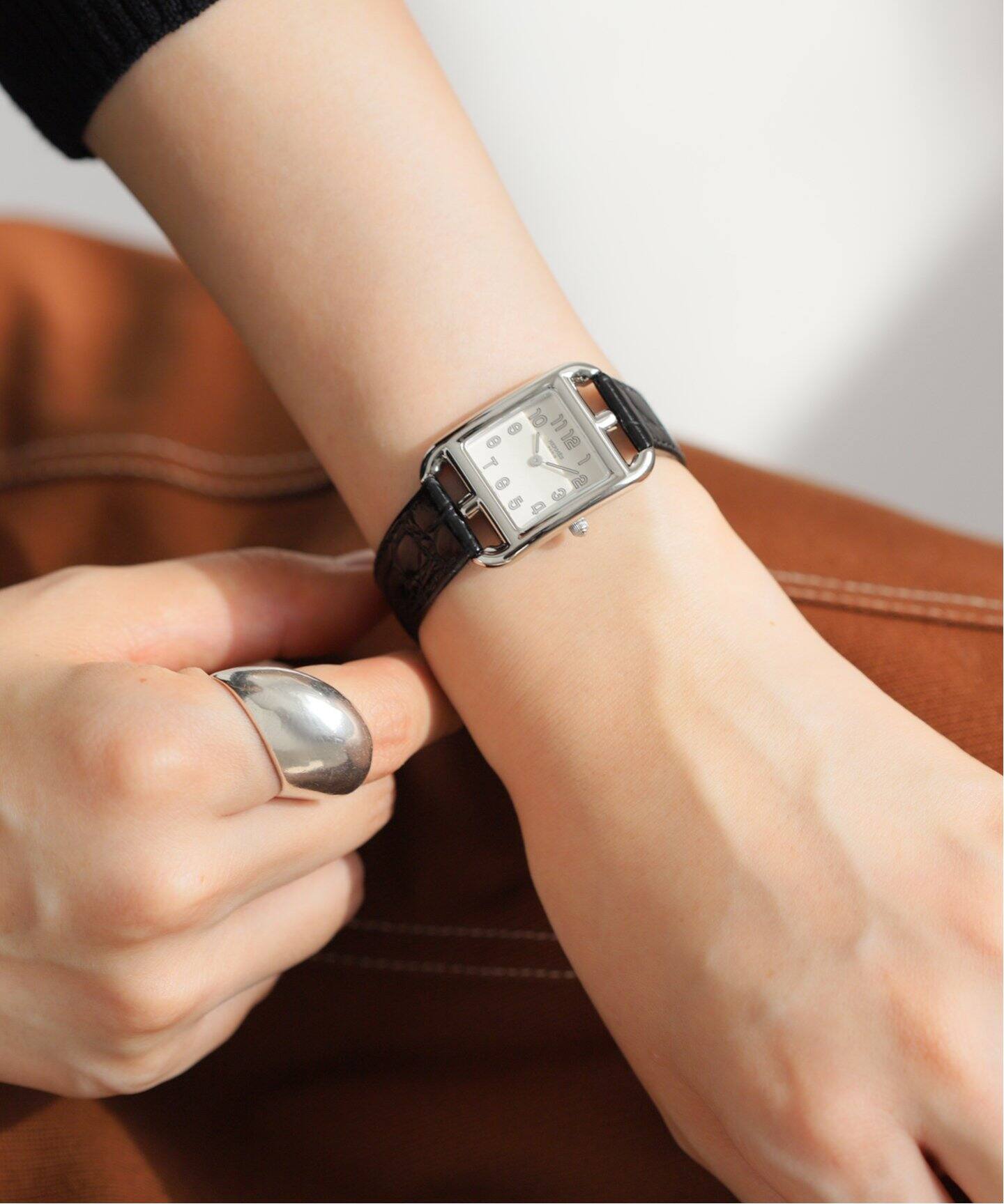 HERMES / エルメス】Cape Cod ケープコッドPM ホワイトダイヤル  