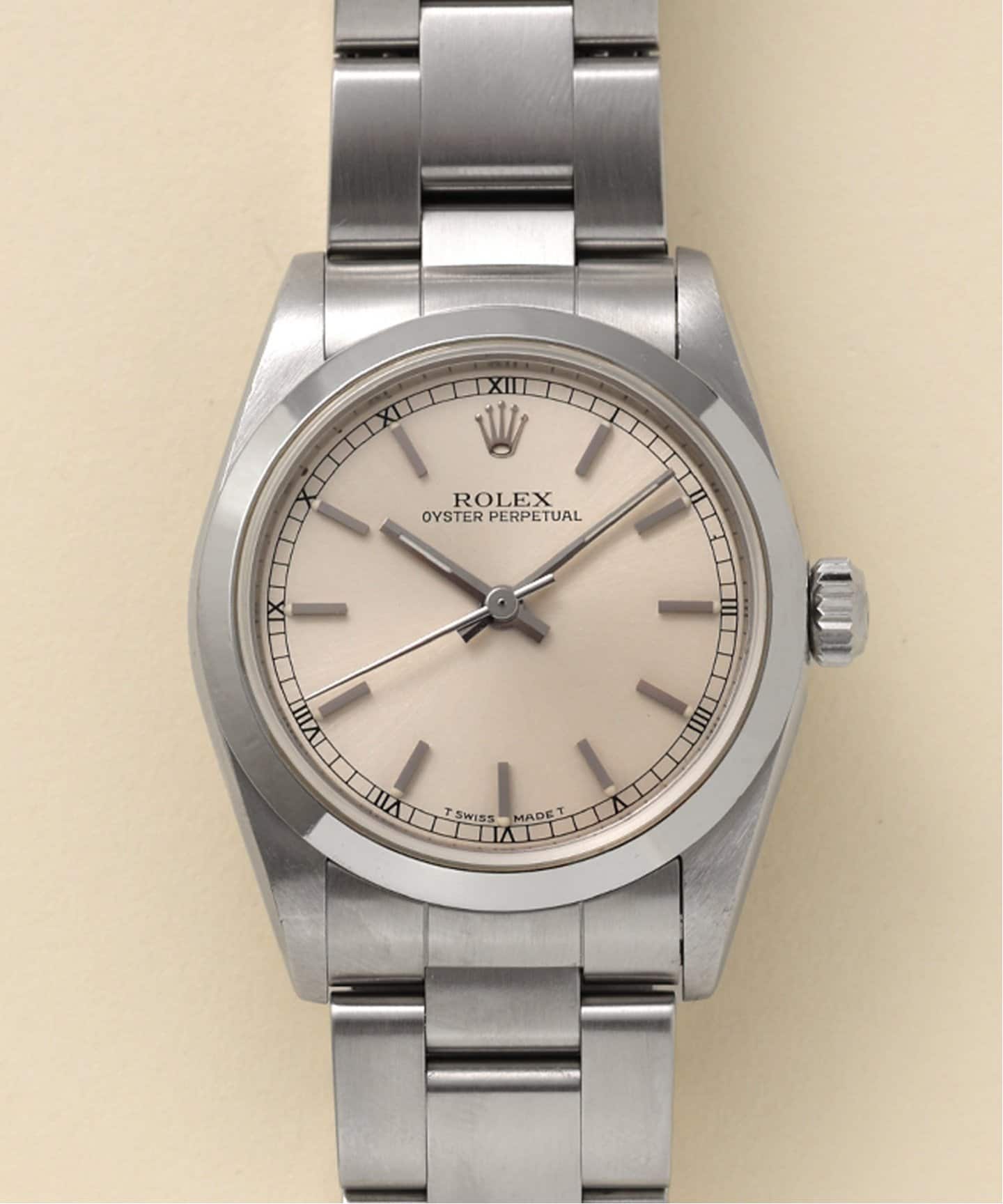 HIROB シルバー ROLEX Oyster Perpetual Silver roman Boys（ヴィンテージ