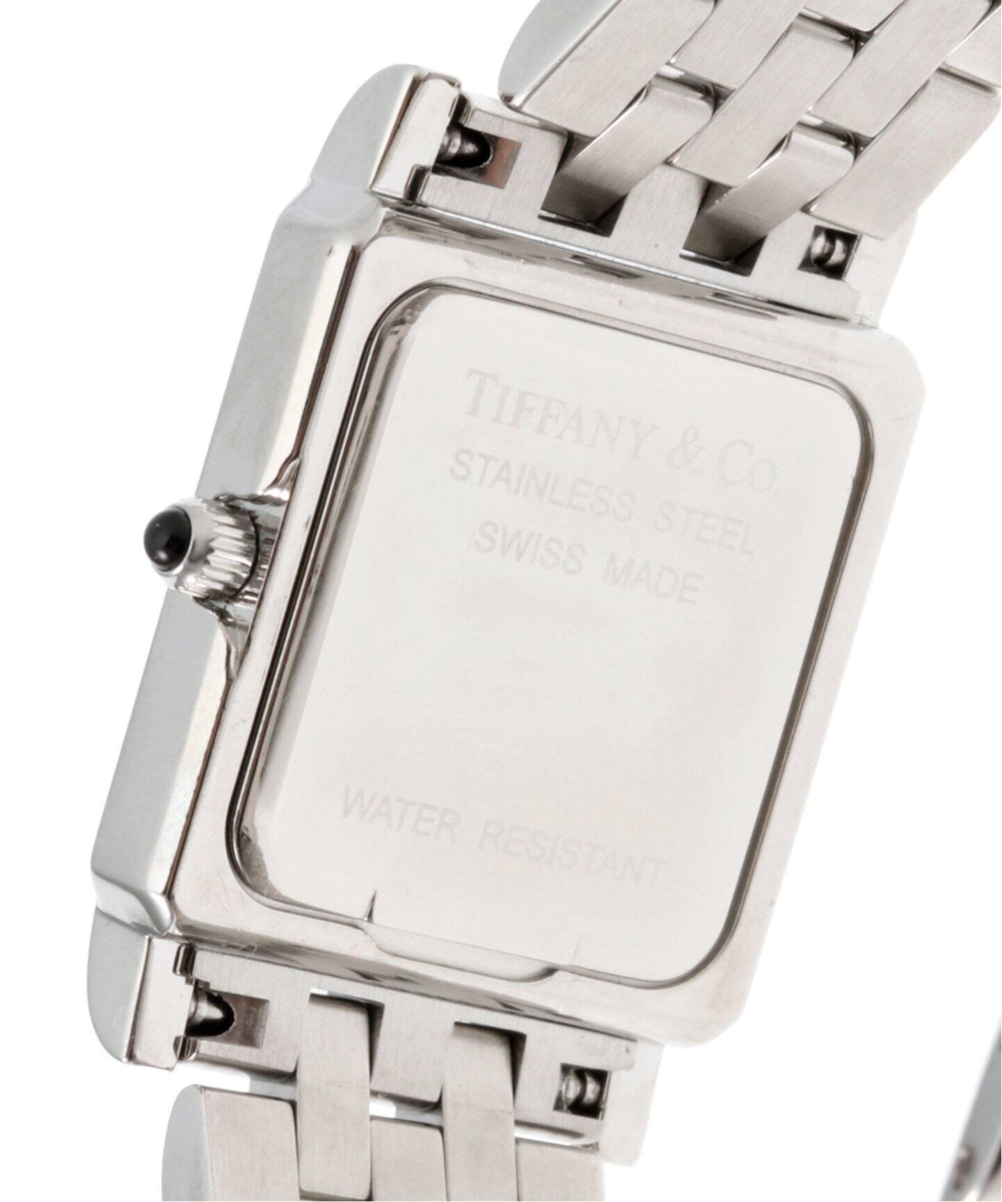 TIFFANY / ティファニー】クラシックSM スクエア アラビアインデックス 