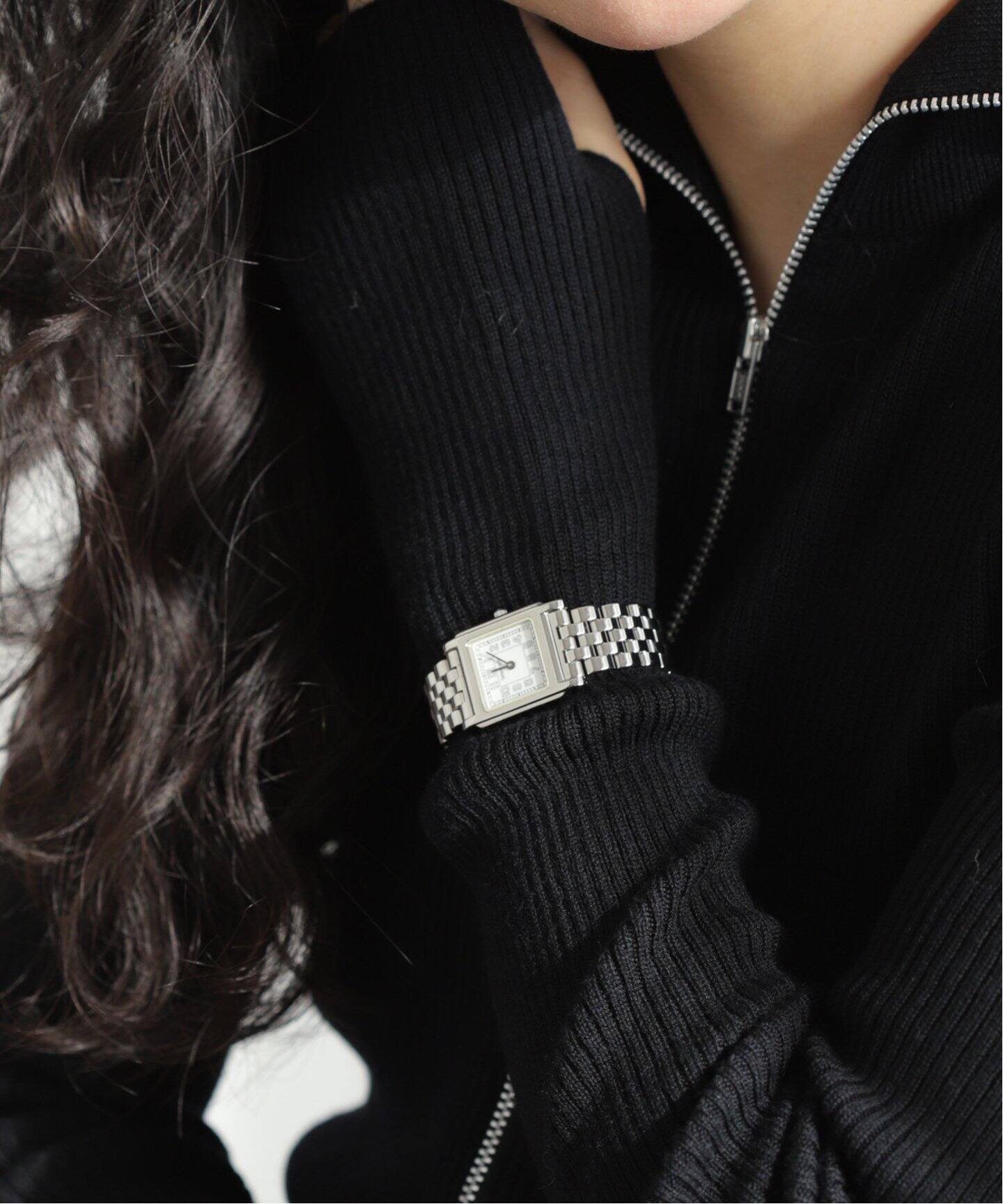 TIFFANY / ティファニー】クラシックSM スクエア アラビアインデックス  