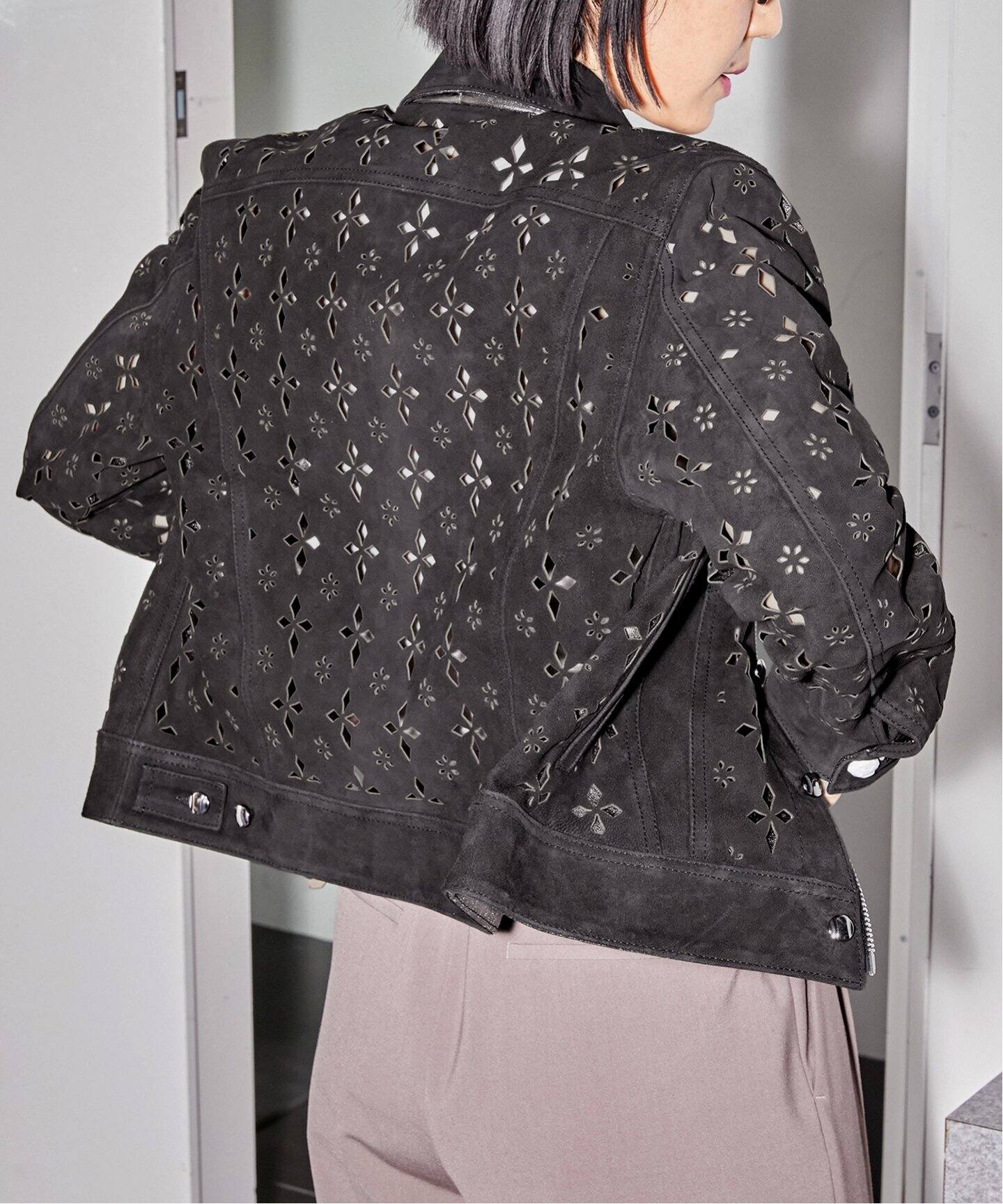 MASU / エムエーエスユー】DIAMOND CUT LEATHER ジャケット（その他 
