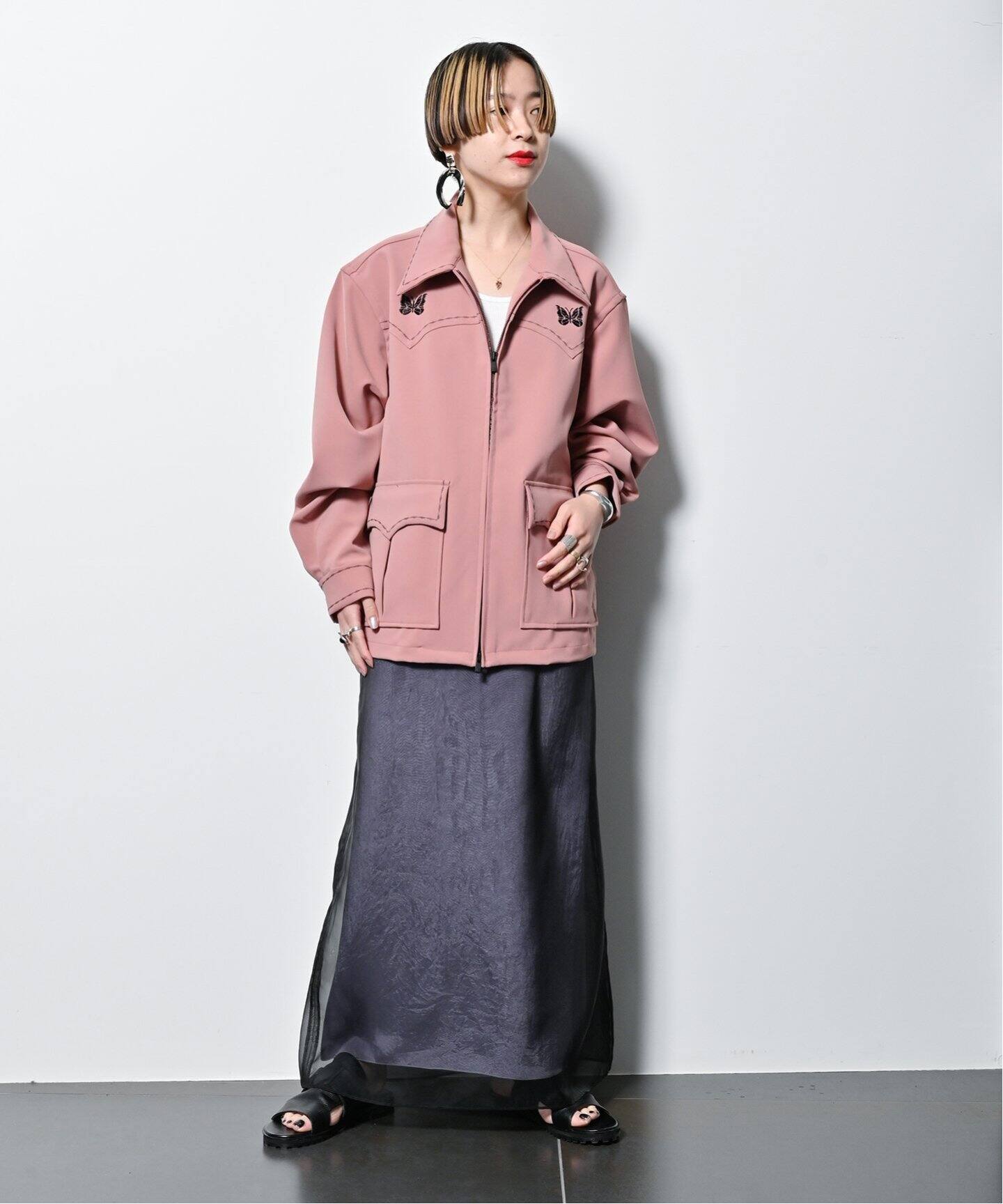 NEEDLES/ニードルズ】Western Sport Jacket-PE/PU Double：ジャケット 