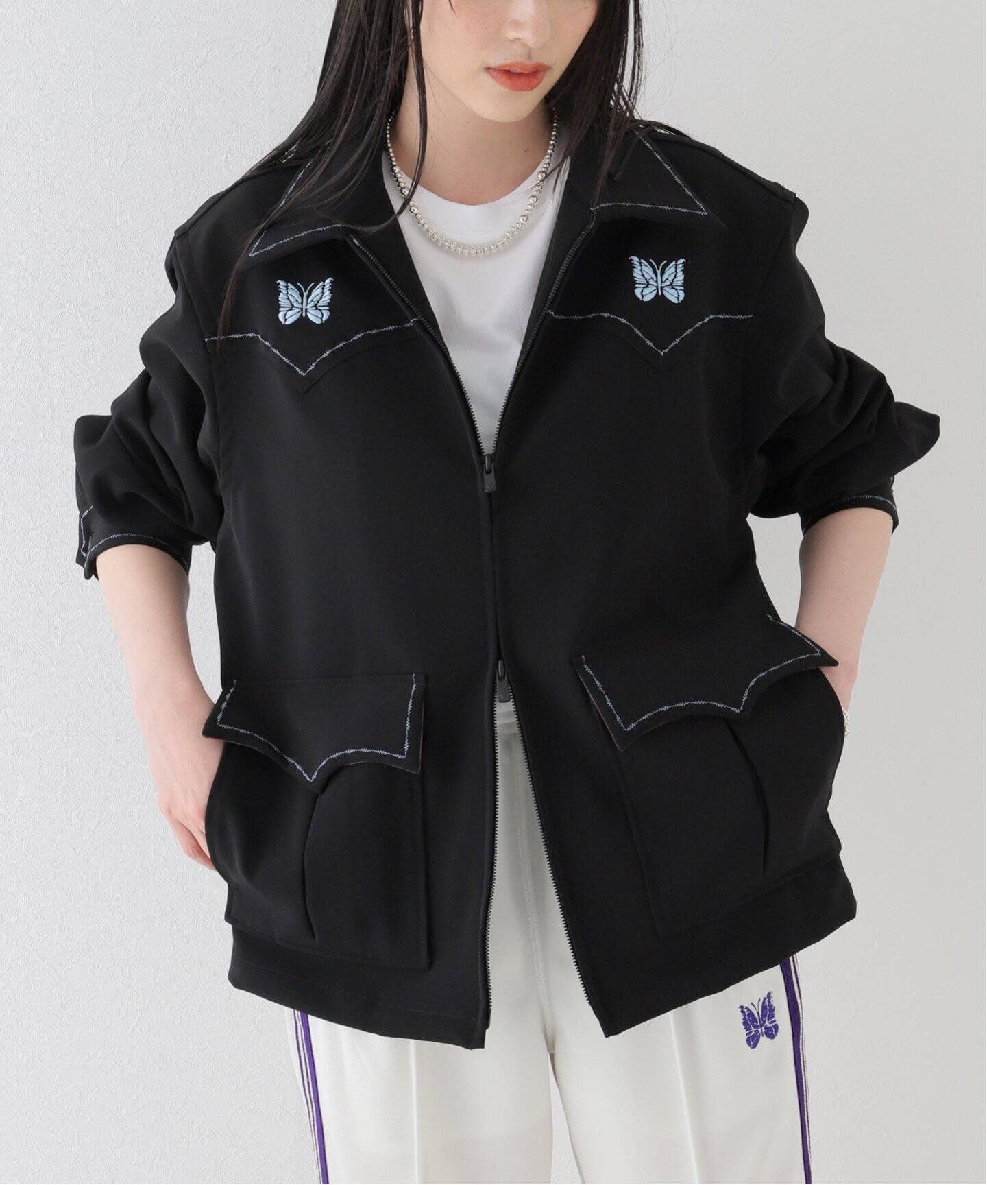 NEEDLES/ニードルズ】Western Sport Jacket-PE/PU Double：ジャケット  