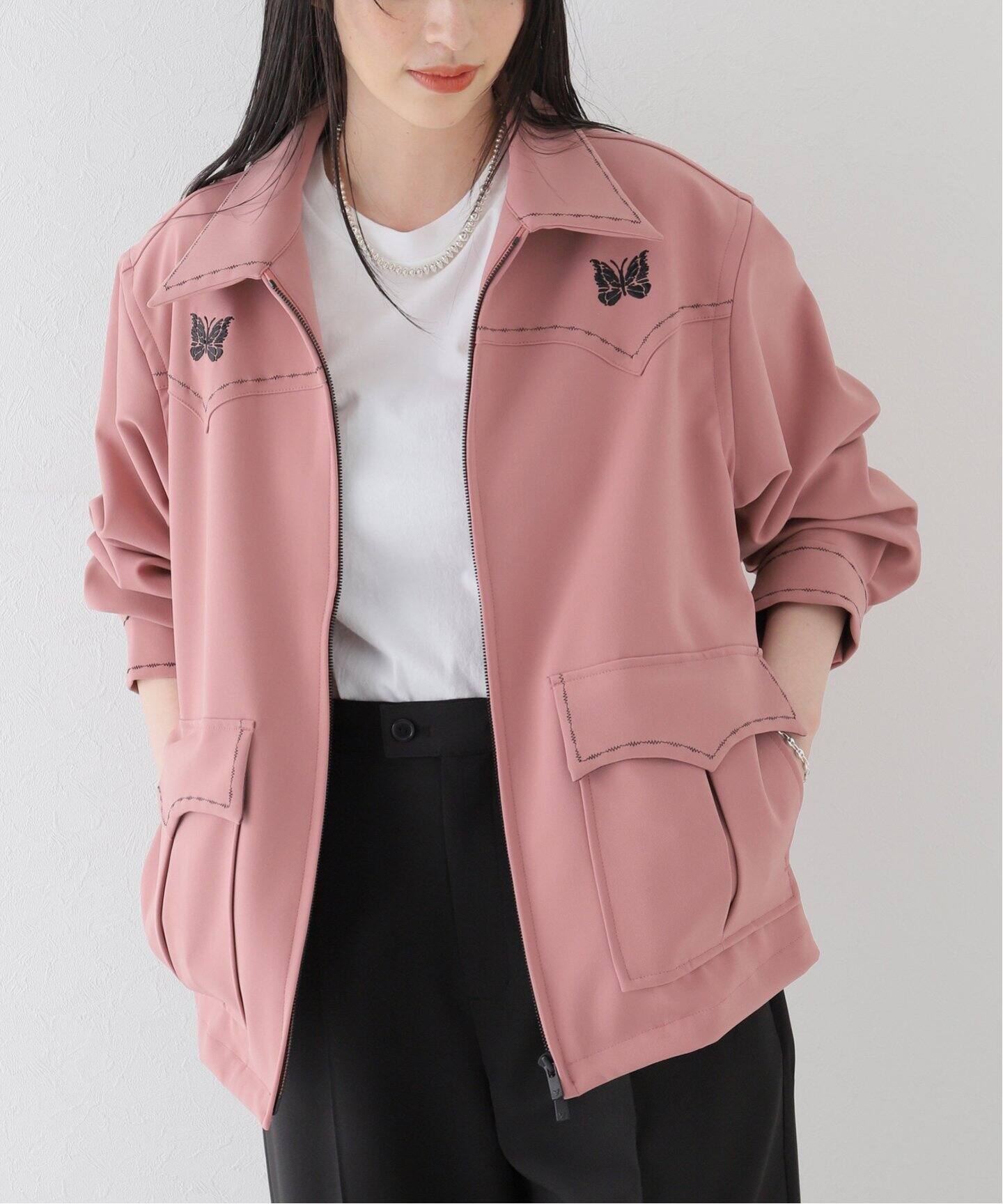 NEEDLES/ニードルズ】Western Sport Jacket-PE/PU Double：ジャケット  