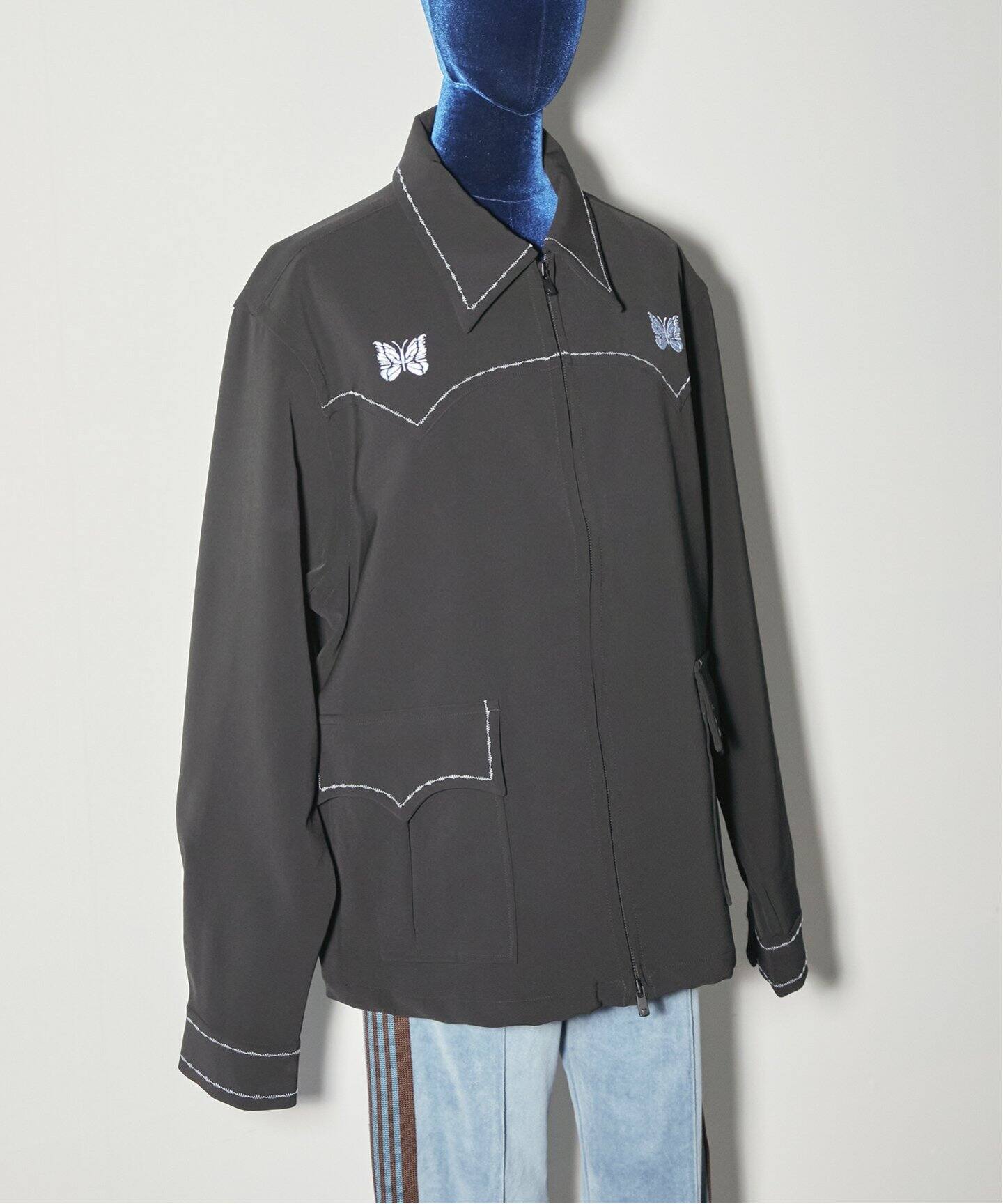 NEEDLES/ニードルズ】Western Sport Jacket-PE/PU Double：ジャケット 